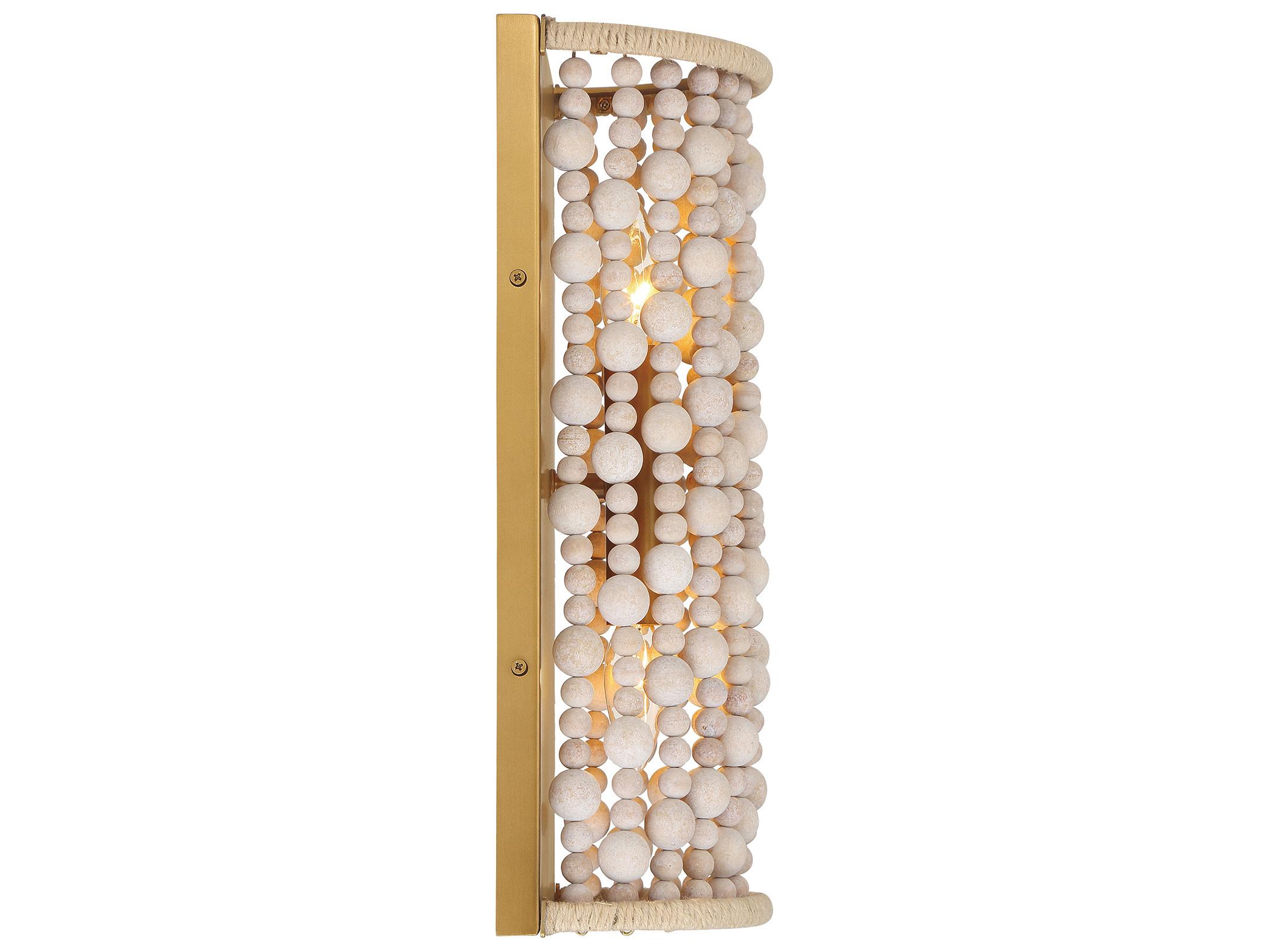 Minka Lavery Horsmore 2-Light Painted Legacy Brass Wall Sconce