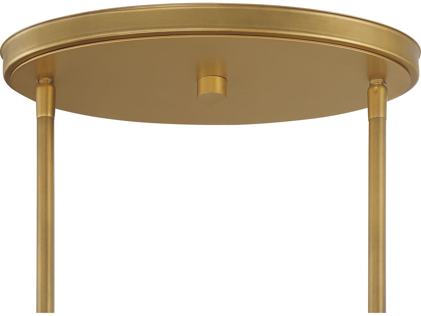 Minka Lavery Horsmore 8-Light Painted Legacy Brass Island Pendant