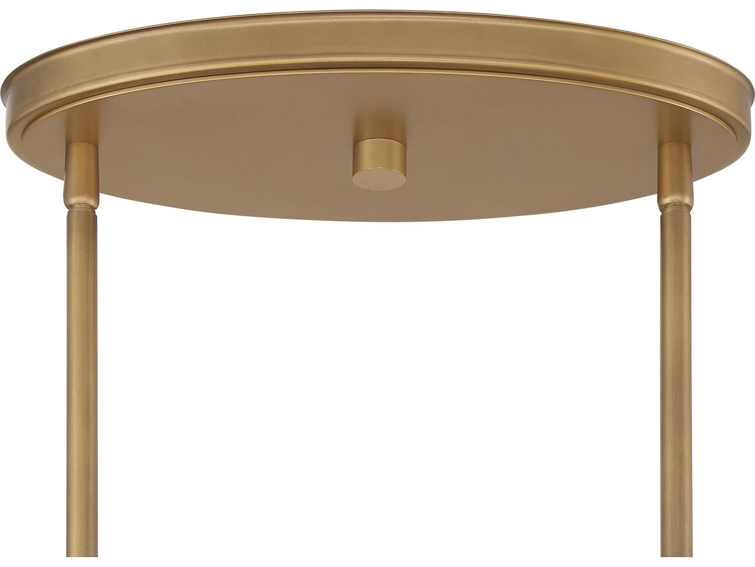 Minka Lavery Harbor Wrap 8-Light Painted Legacy Brass Dark Matte Black Brown Island Pendant