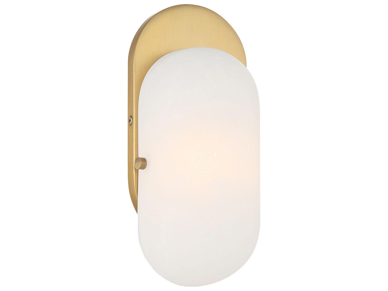 Minka Lavery Heathcote 1-Light Legacy Brass Vanity Light