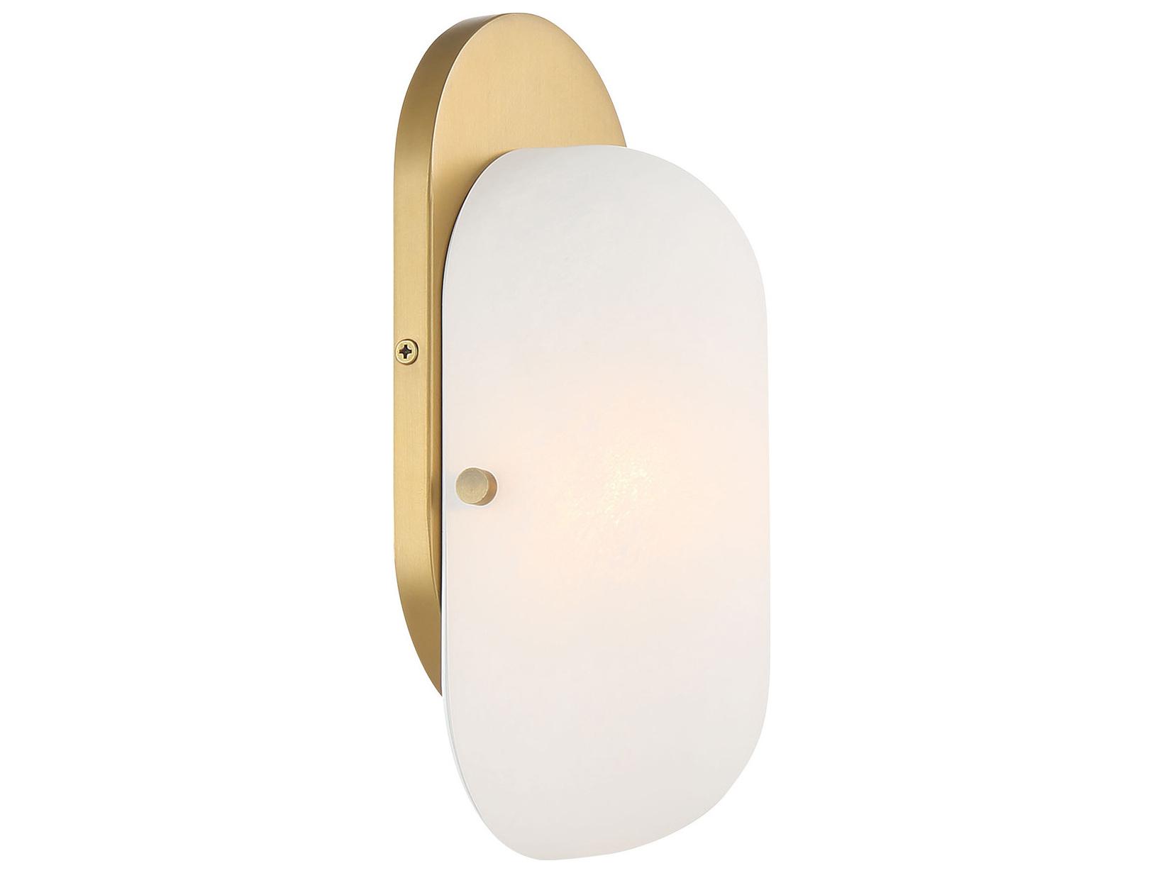 Minka Lavery Heathcote 1-Light Legacy Brass Vanity Light