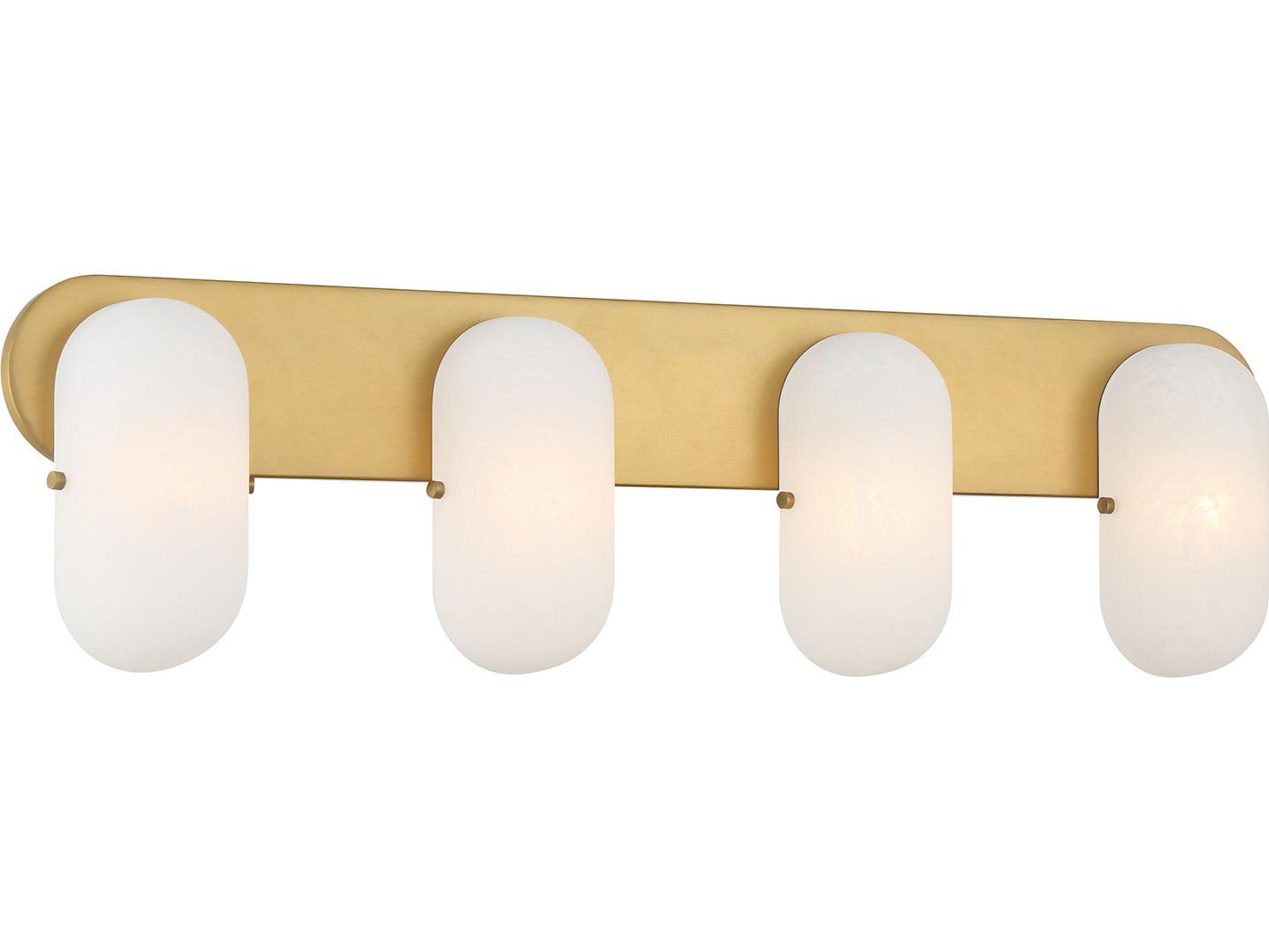 Minka Lavery Heathcote 4-Light Legacy Brass Vanity Light