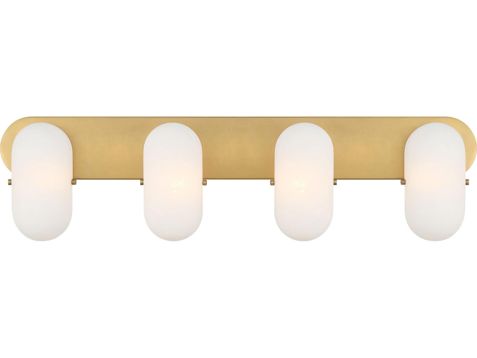 Minka Lavery Heathcote 4-Light Legacy Brass Vanity Light