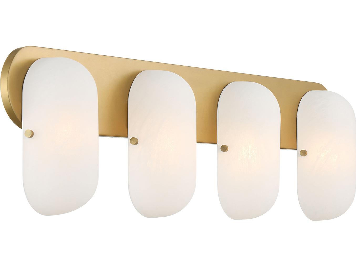Minka Lavery Heathcote 4-Light Legacy Brass Vanity Light