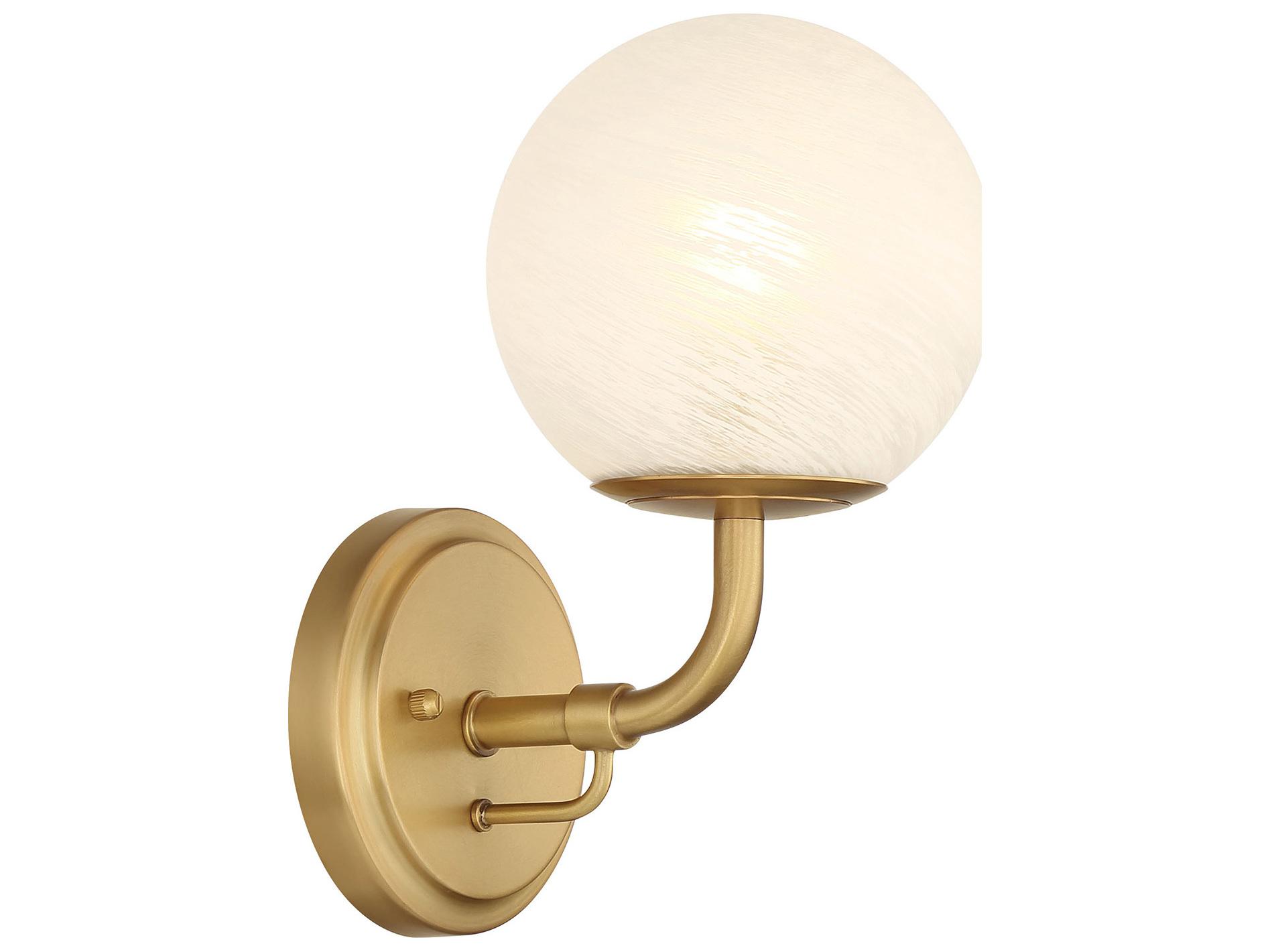 Minka Lavery Whitehall 1-Light Legacy Brass Vanity Light