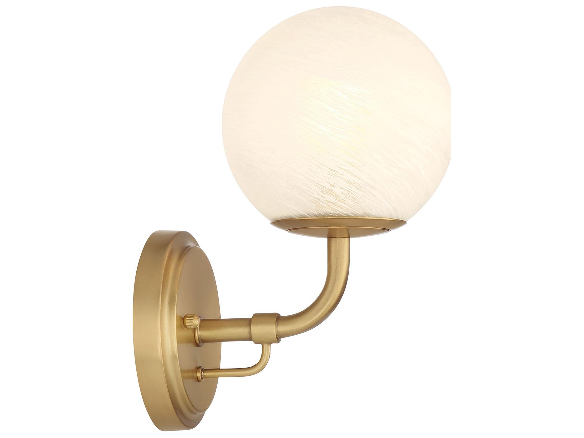 Minka Lavery Whitehall 1-Light Legacy Brass Vanity Light