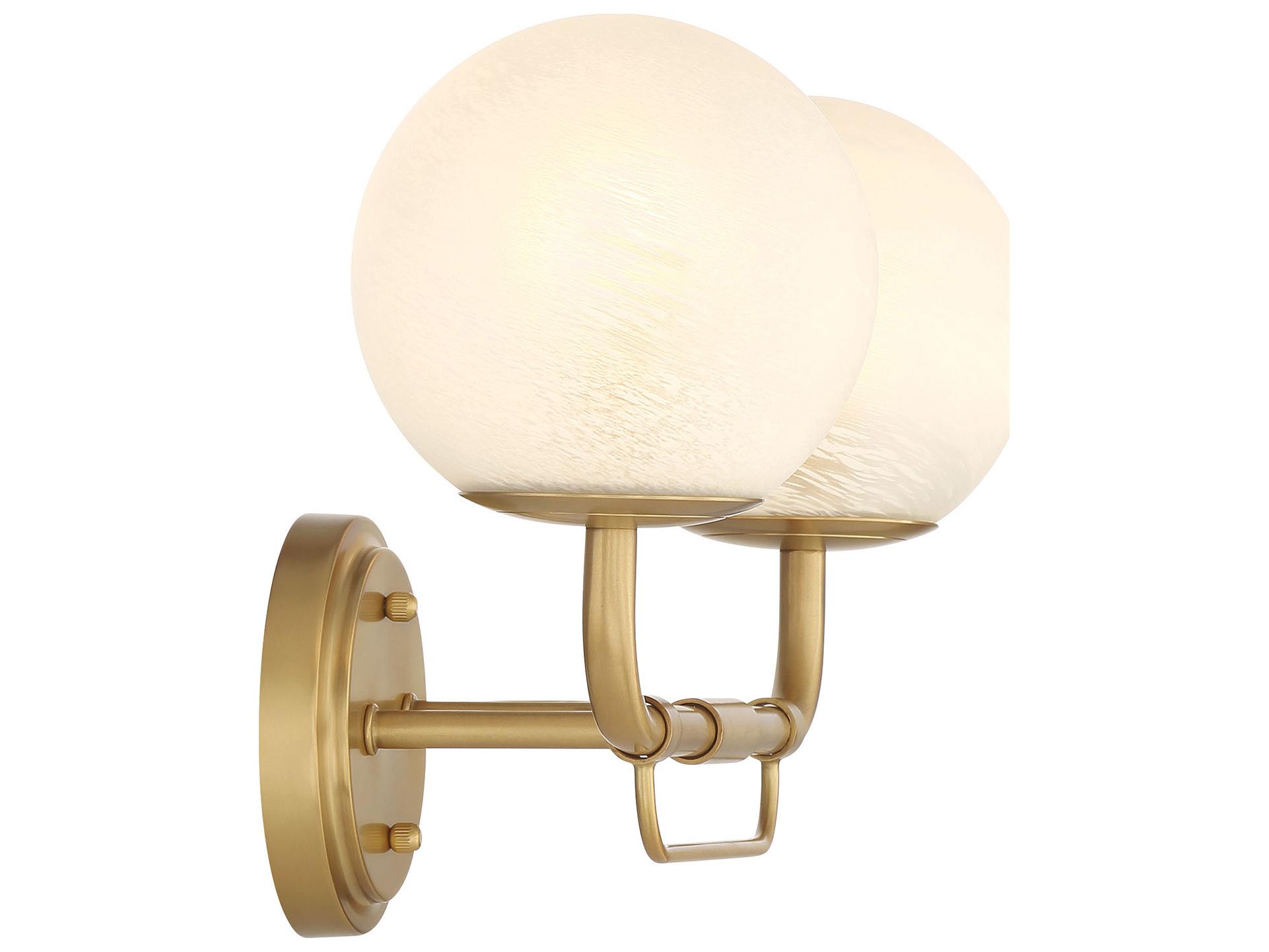 Minka Lavery Whitehall 2-Light Legacy Brass Vanity Light