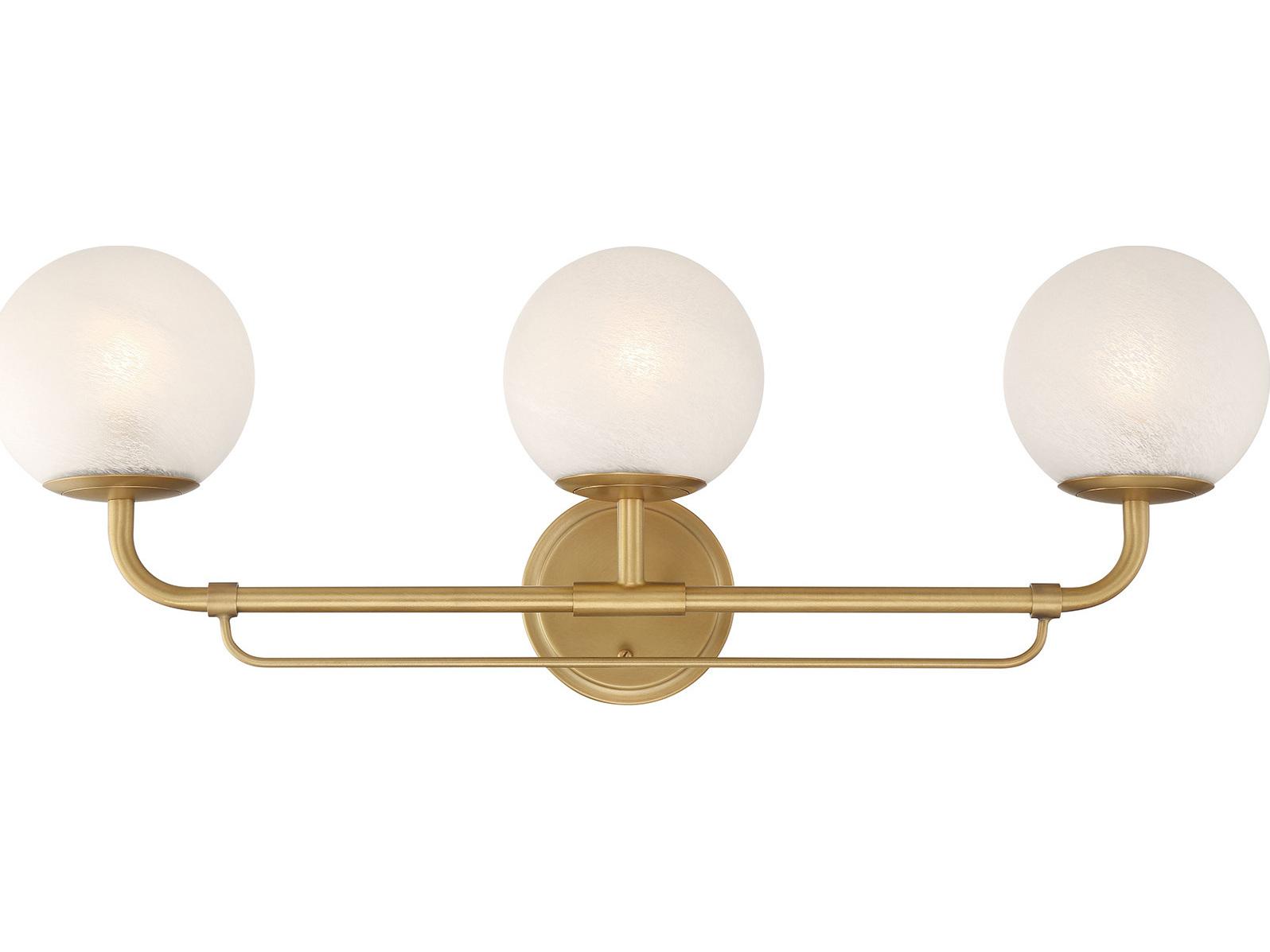 Minka Lavery Whitehall 3-Light Legacy Brass Vanity Light