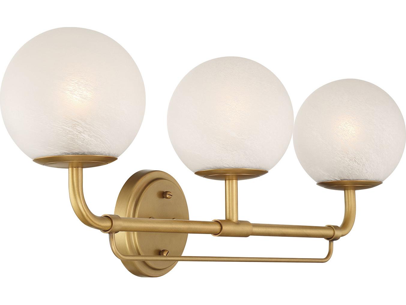 Minka Lavery Whitehall 3-Light Legacy Brass Vanity Light
