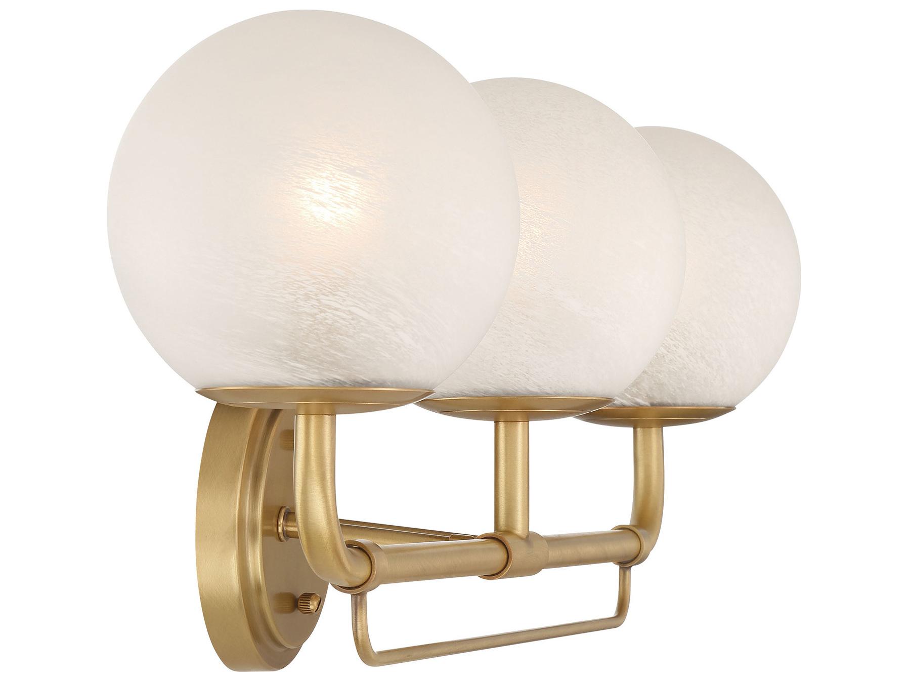 Minka Lavery Whitehall 3-Light Legacy Brass Vanity Light