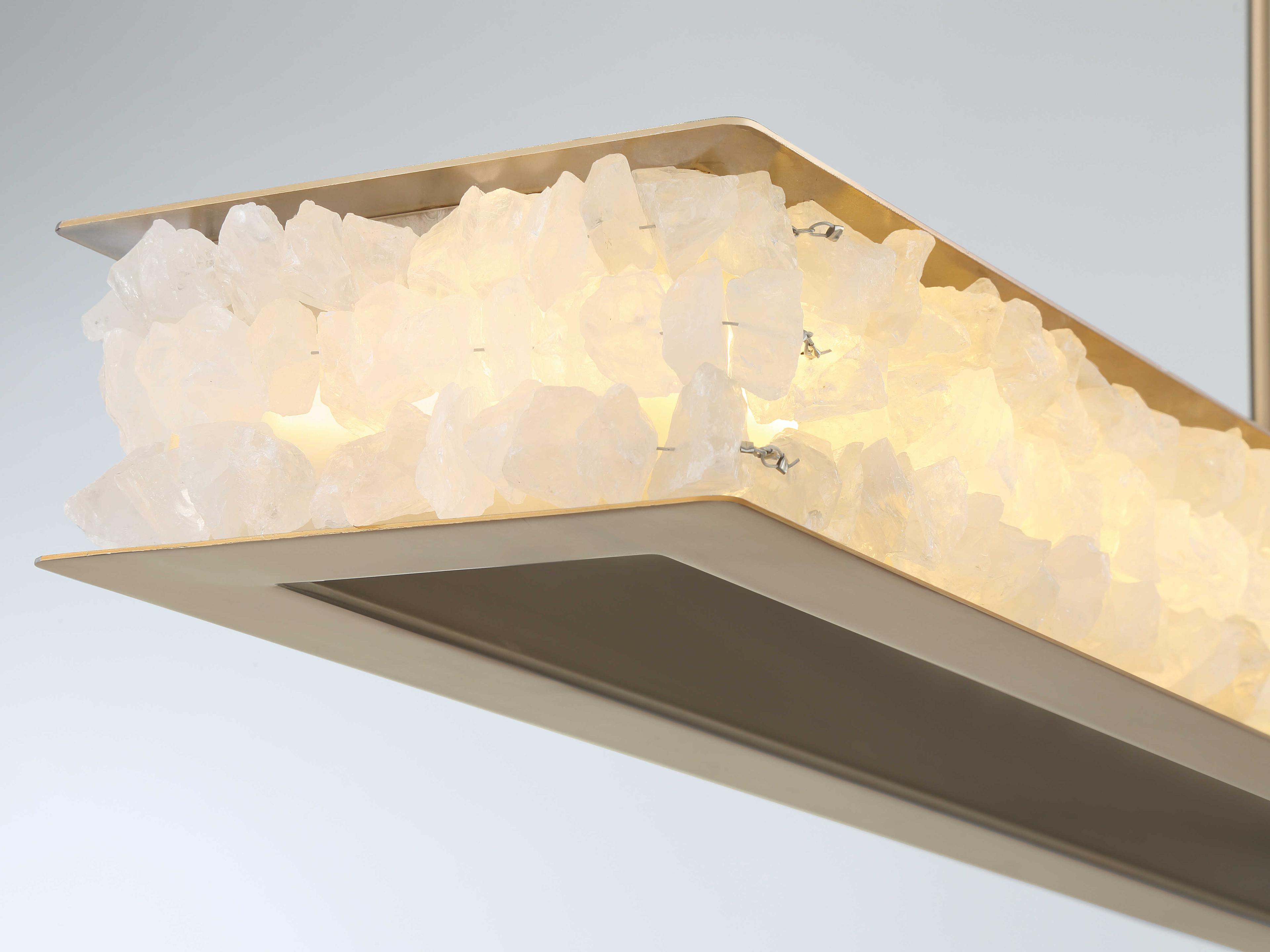 Minka Lavery Divinely Celeste Brass Linear Island Pendant