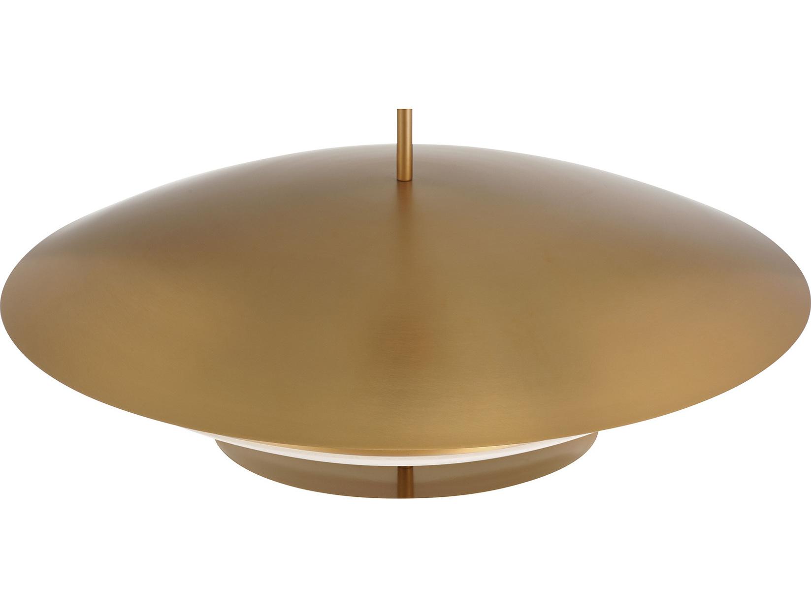 Minka Lavery Solara 5-Light Legacy Brass Bowl Tiered Pendant