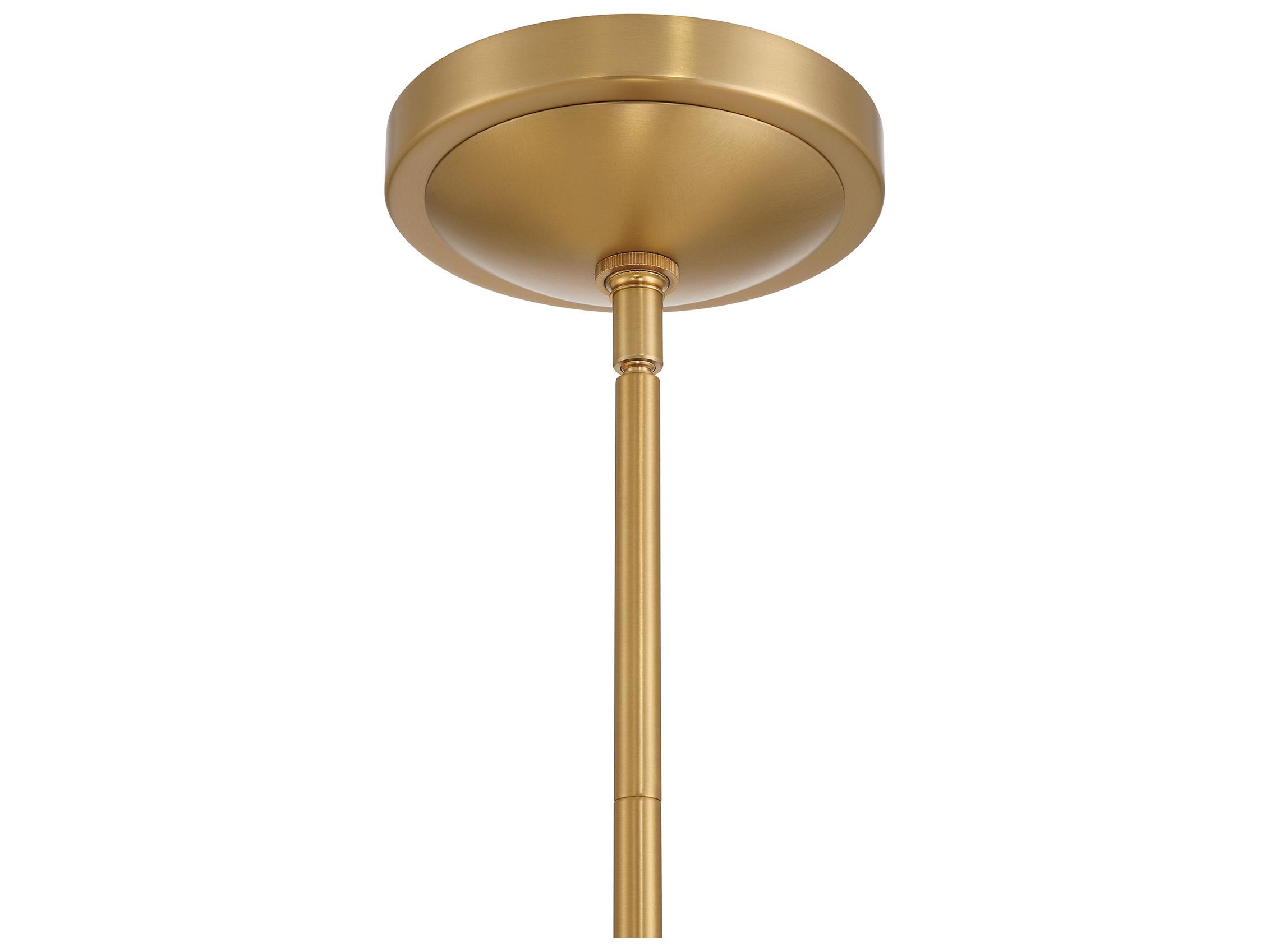 Minka Lavery Solara 6-Light Legacy Brass Bowl Chandelier