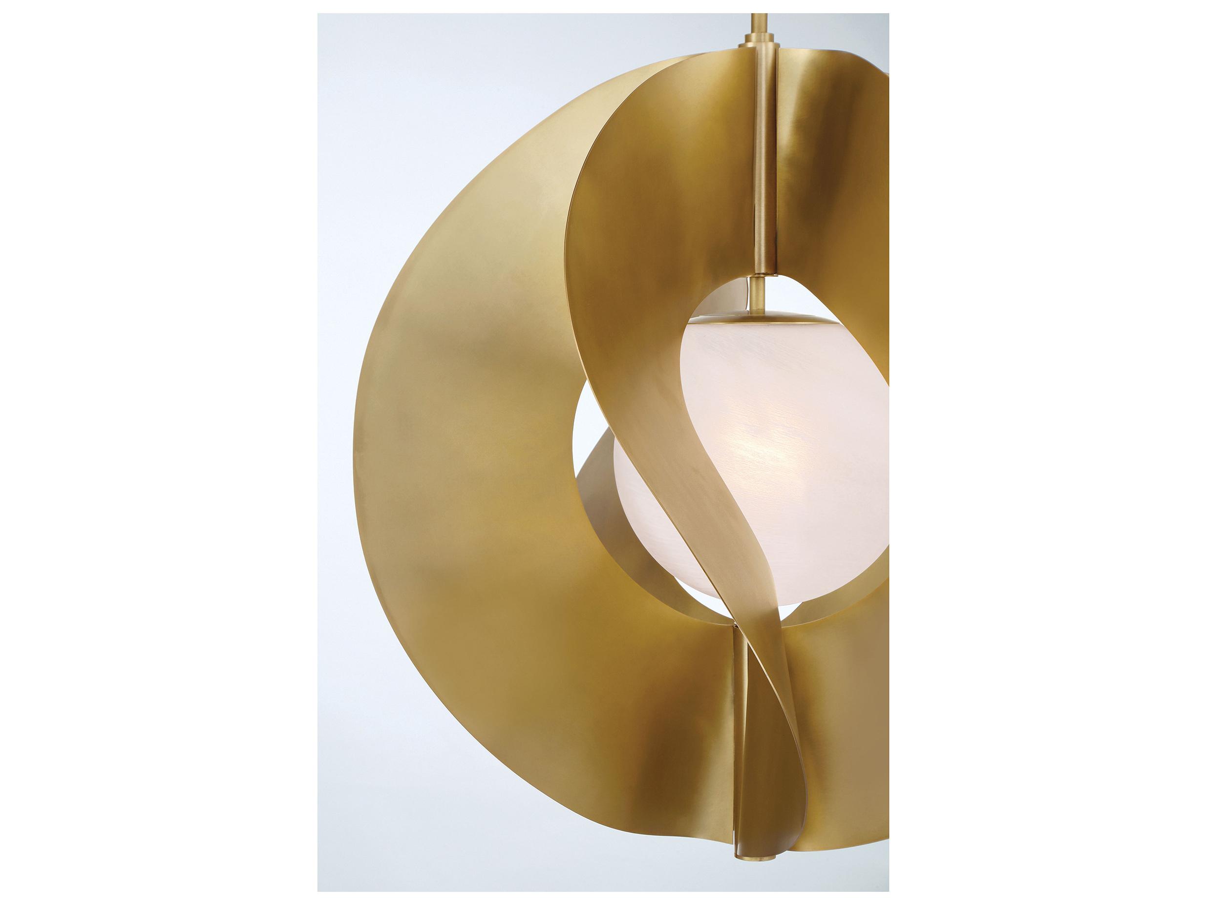Minka Lavery Gloria 1-Light Legacy Brass Pendant