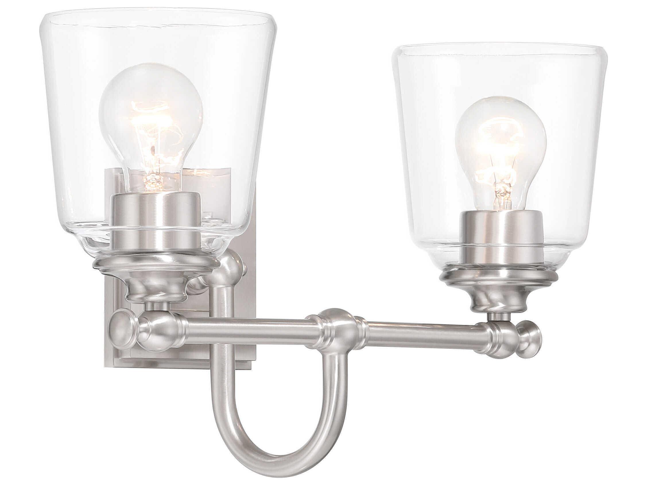 Minka Lavery Antonia 3-Light Brushed Nickel Vanity Light