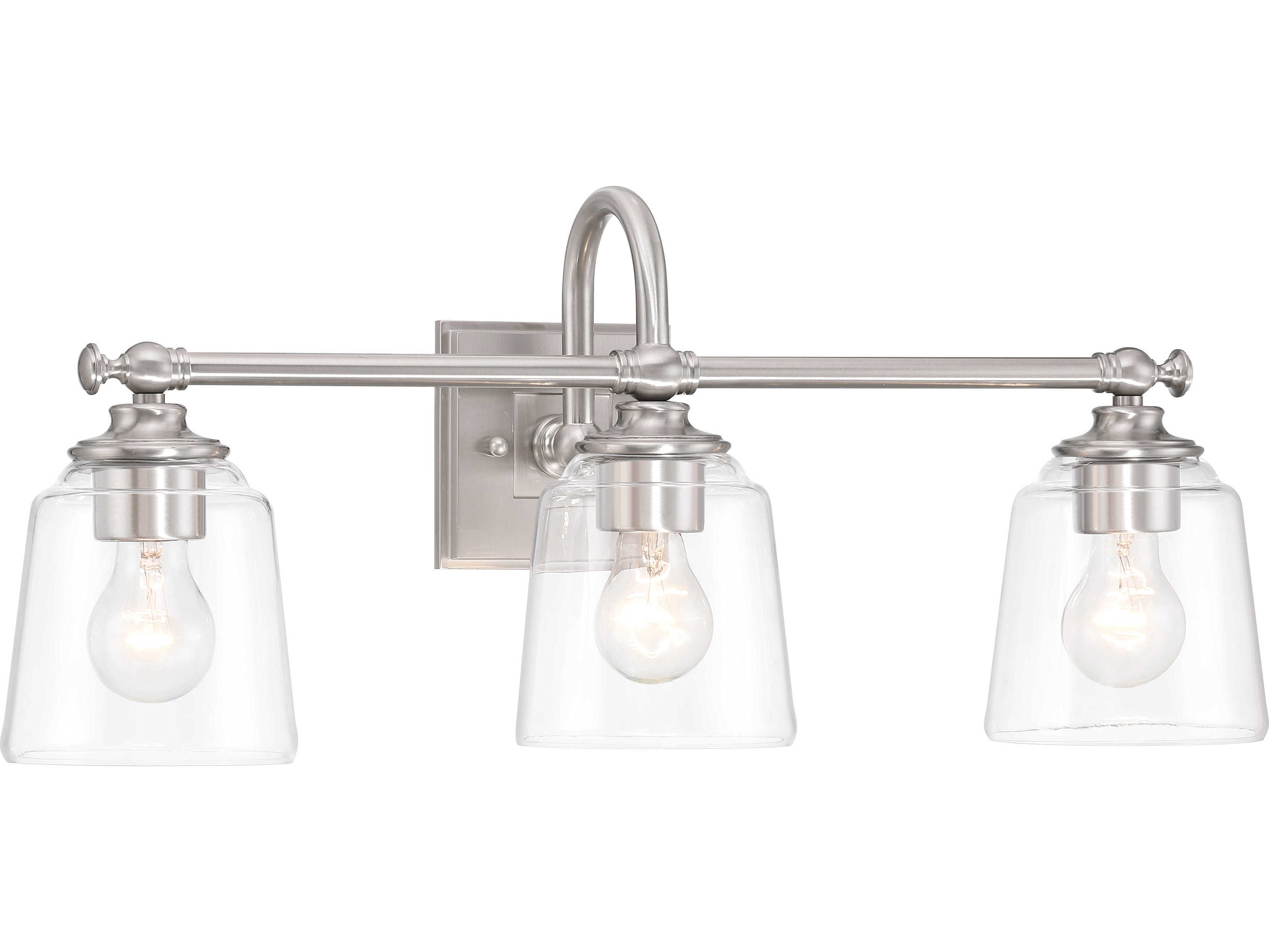Minka Lavery Antonia 3-Light Brushed Nickel Vanity Light