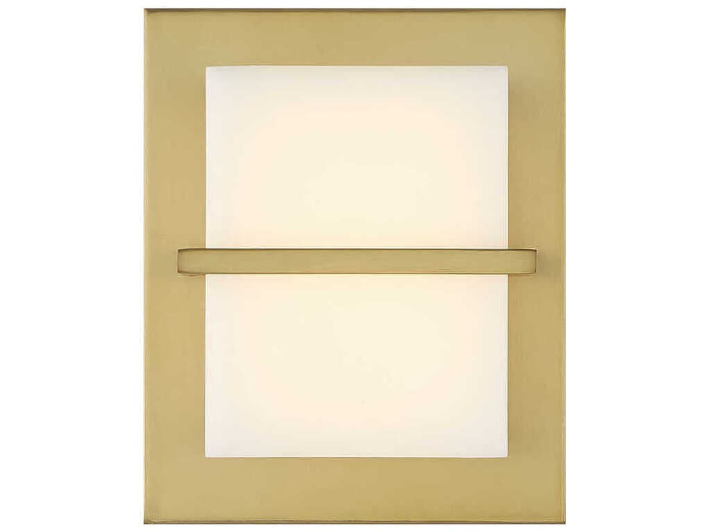 Minka Lavery Tarnos 1-Light Soft Brass LED Wall Sconce