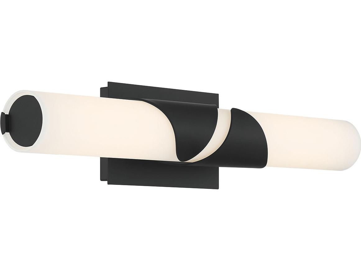 Minka Lavery Grafton Dark Matte Black Vanity Light