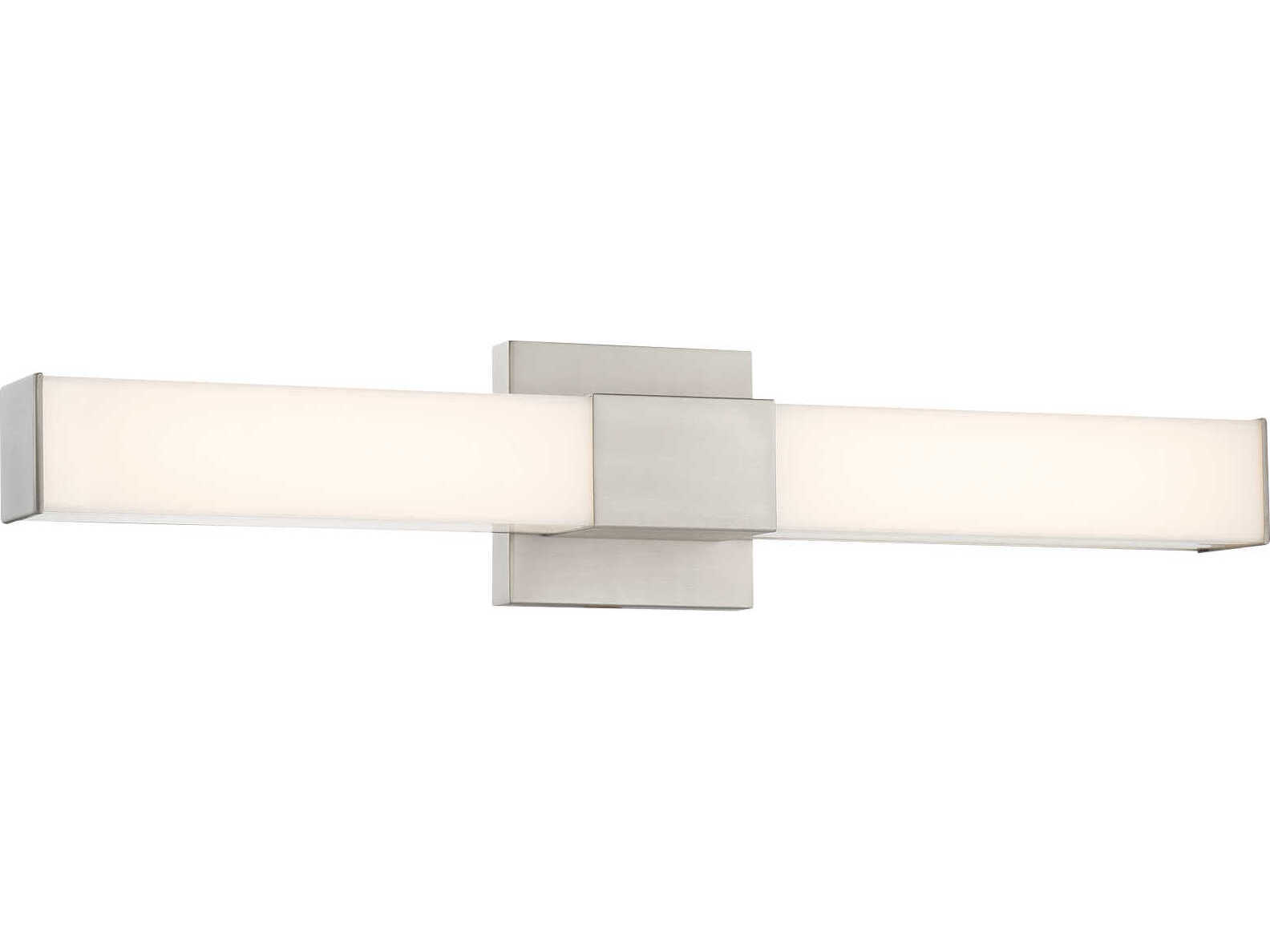 Minka Lavery Vantage 1-Light Brushed Nickel LED Vanity Light