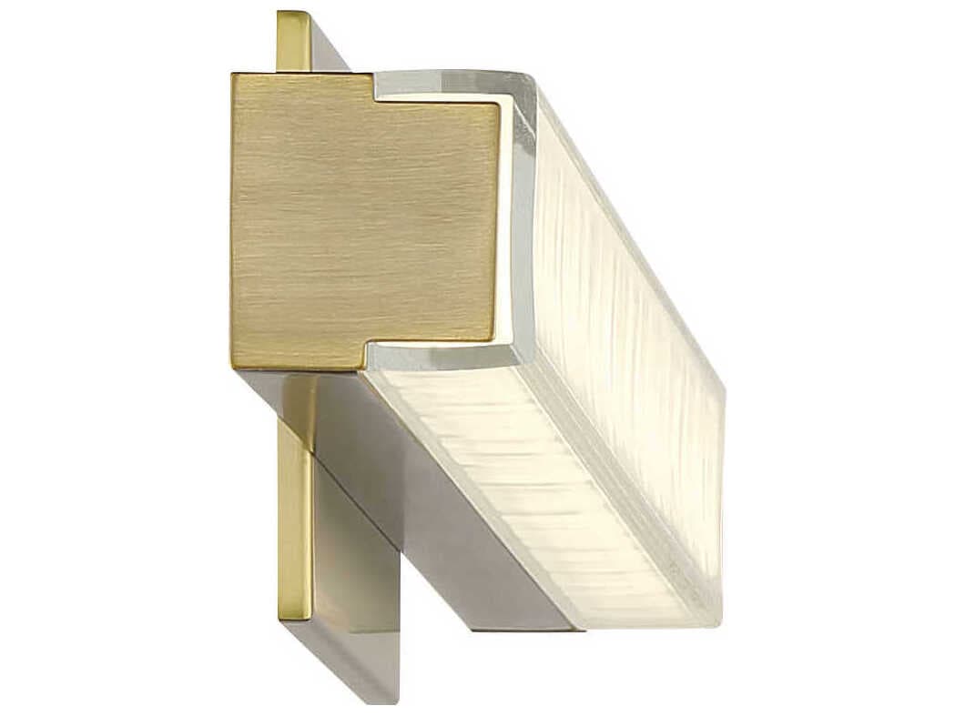 Minka Lavery Vantage 1-Light Ashen Brass Vanity Light