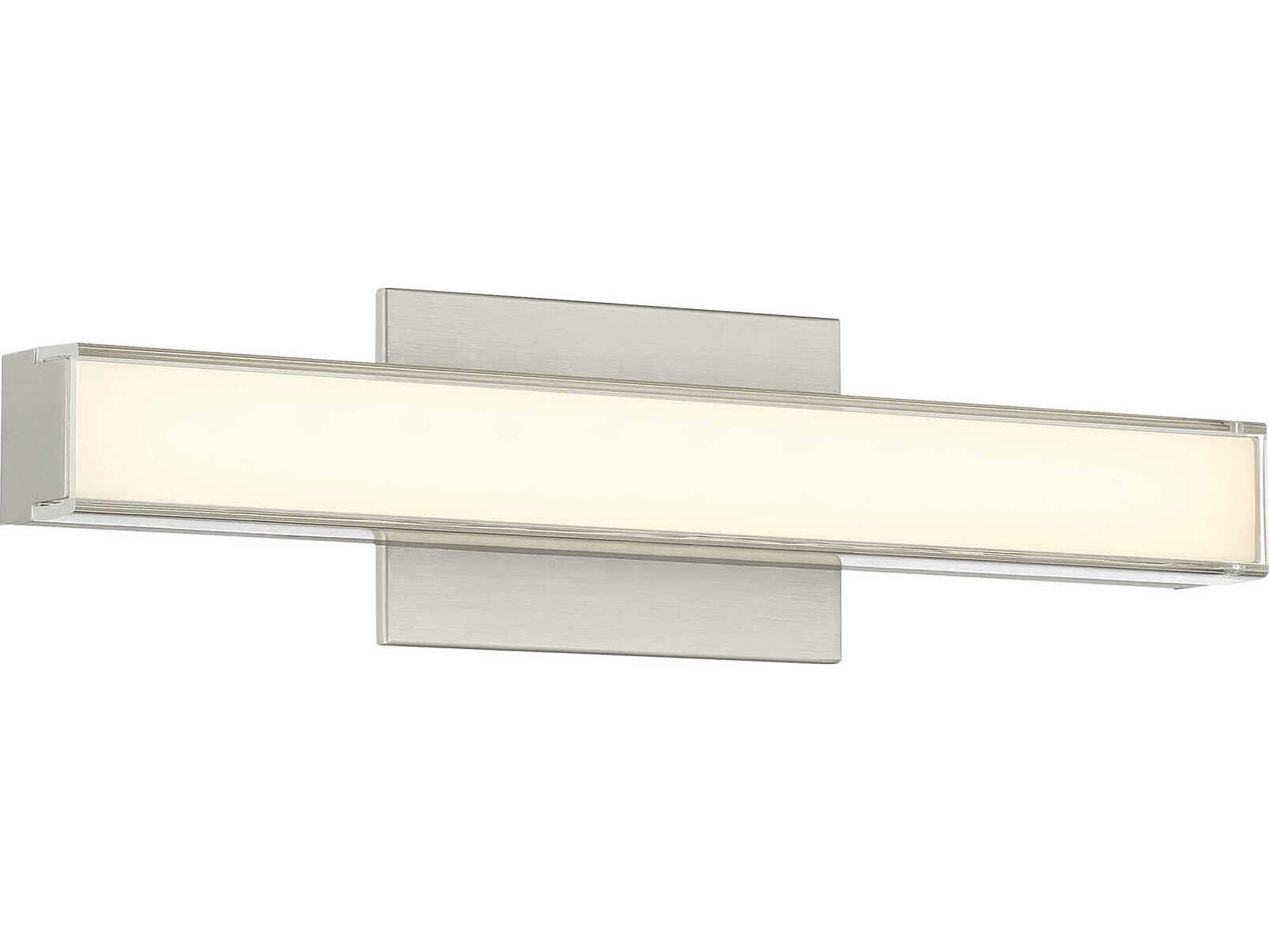 Minka Lavery Vantage 1-Light Brushed Nickel Vanity Light