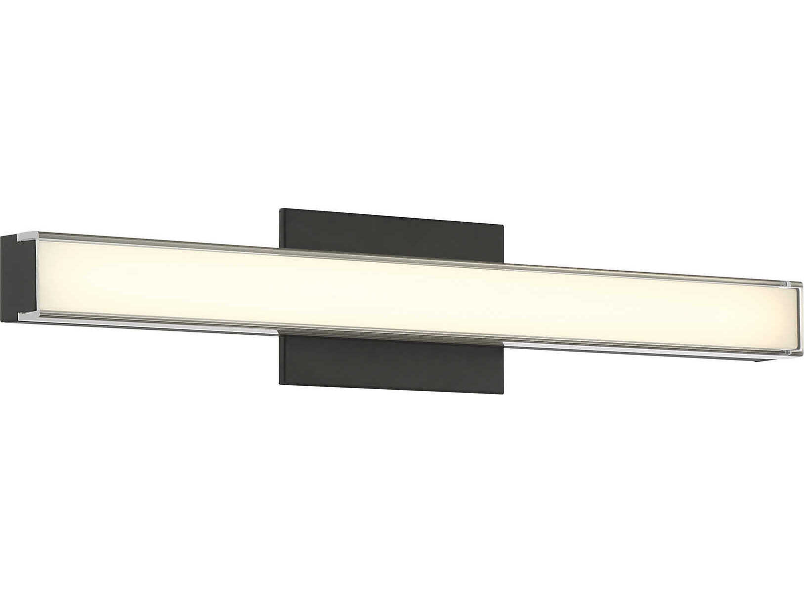 Minka Lavery Vantage 1-Light Coal Black Vanity Light