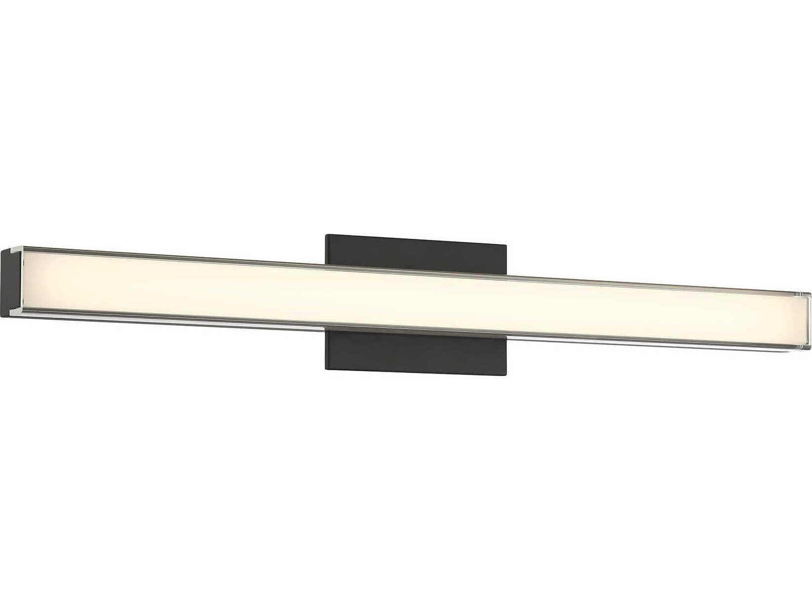 Minka Lavery Vantage 1-Light Coal Black Vanity Light