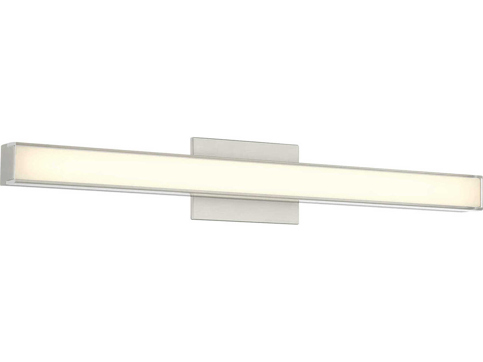 Minka Lavery Vantage 1-Light Brushed Nickel Vanity Light