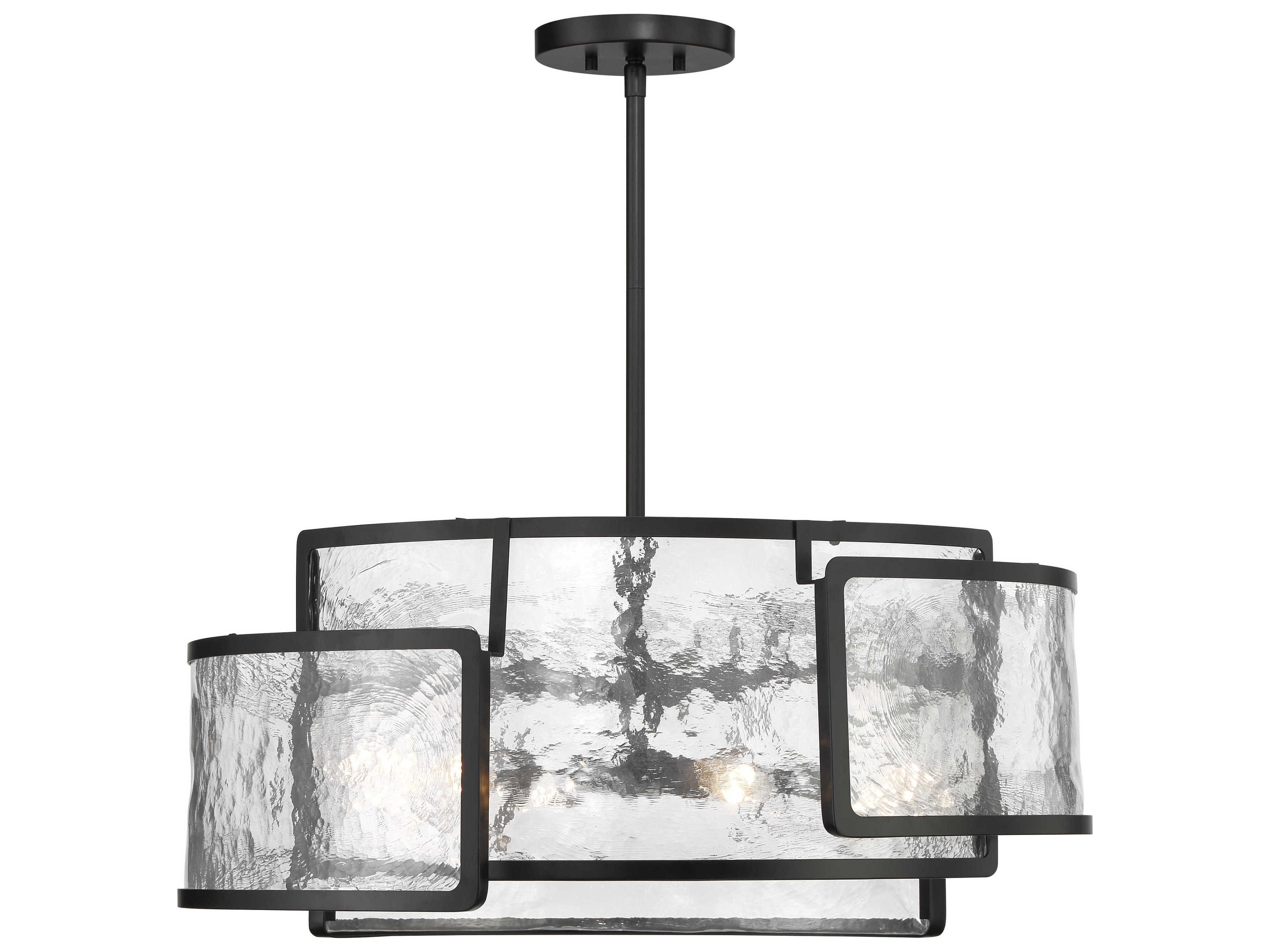 Minka Lavery Bella Collina 6-Light Coal Black Pendant