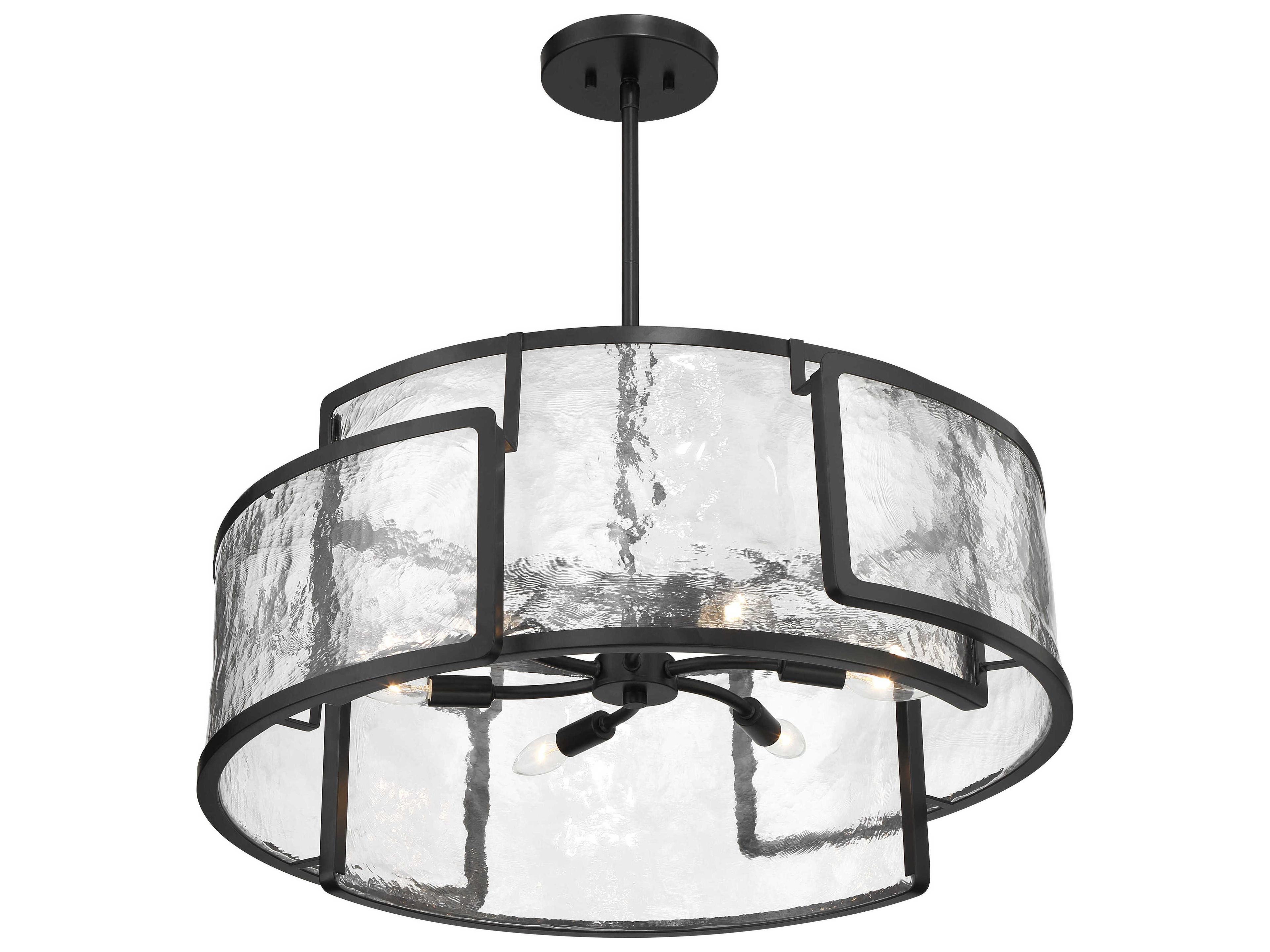 Minka Lavery Bella Collina 6-Light Coal Black Pendant