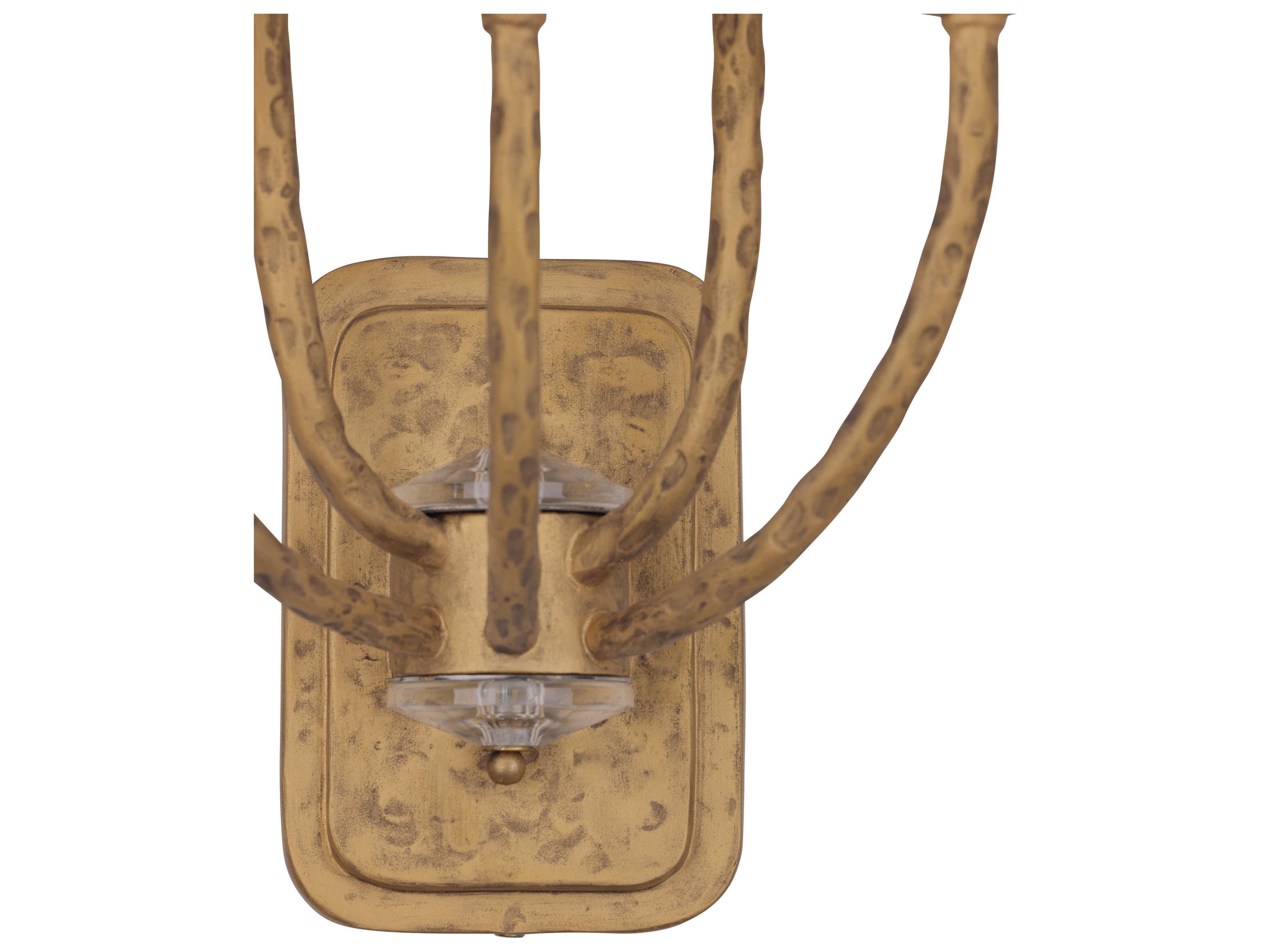 Minka Lavery Atella 5-Light Silver Oxide Flecks Wall Sconce