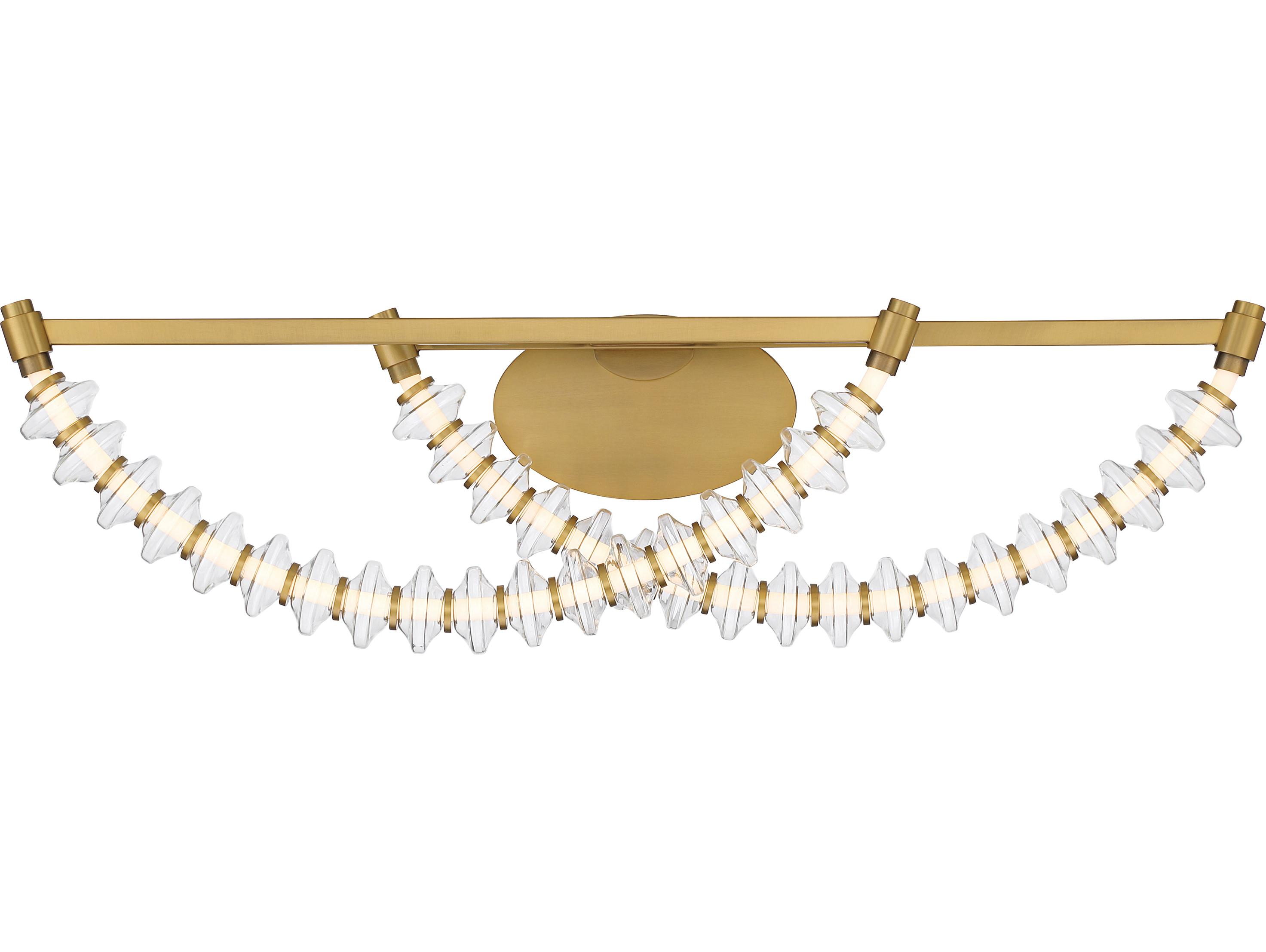 Minka Lavery Pearl Legacy Brass Wall Sconce