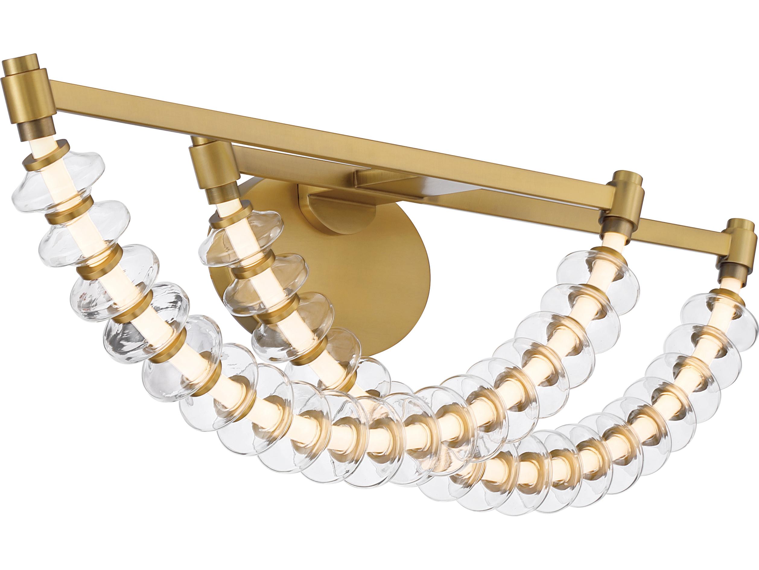 Minka Lavery Pearl Legacy Brass Wall Sconce