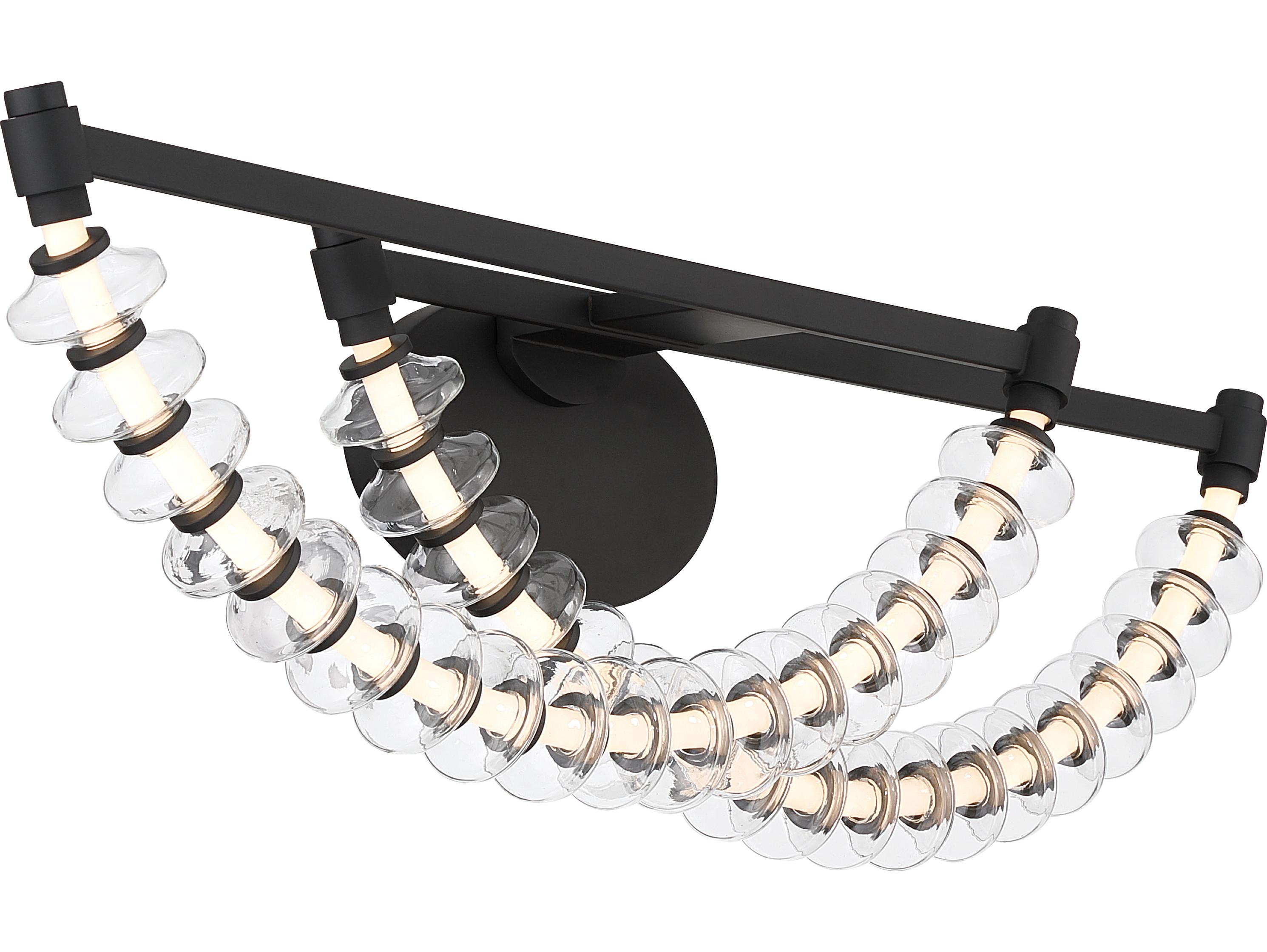 Minka Lavery Pearl Dark Matte Black Wall Sconce