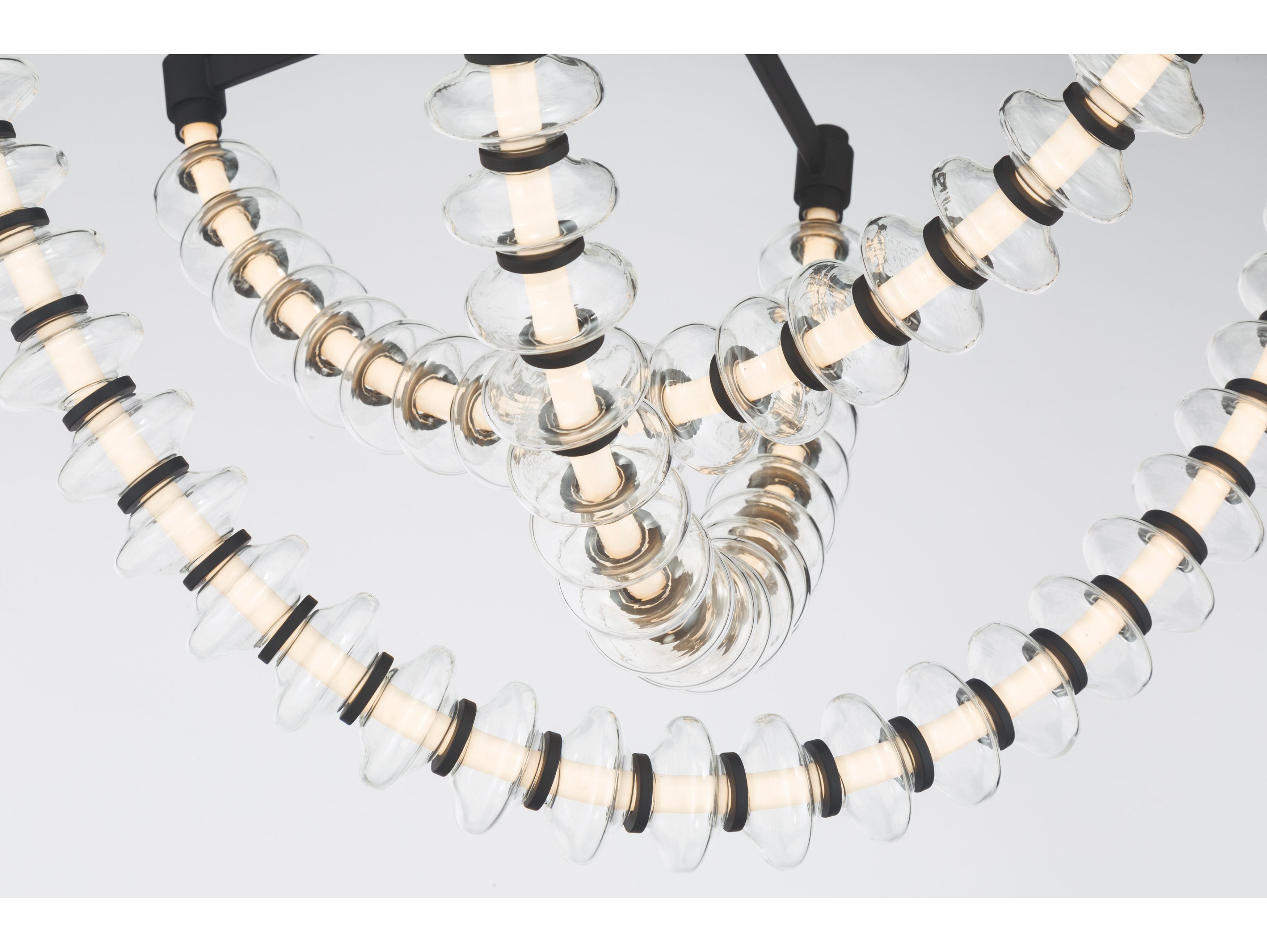 Minka Lavery Pearl Dark Matte Black Linear Flush Mount