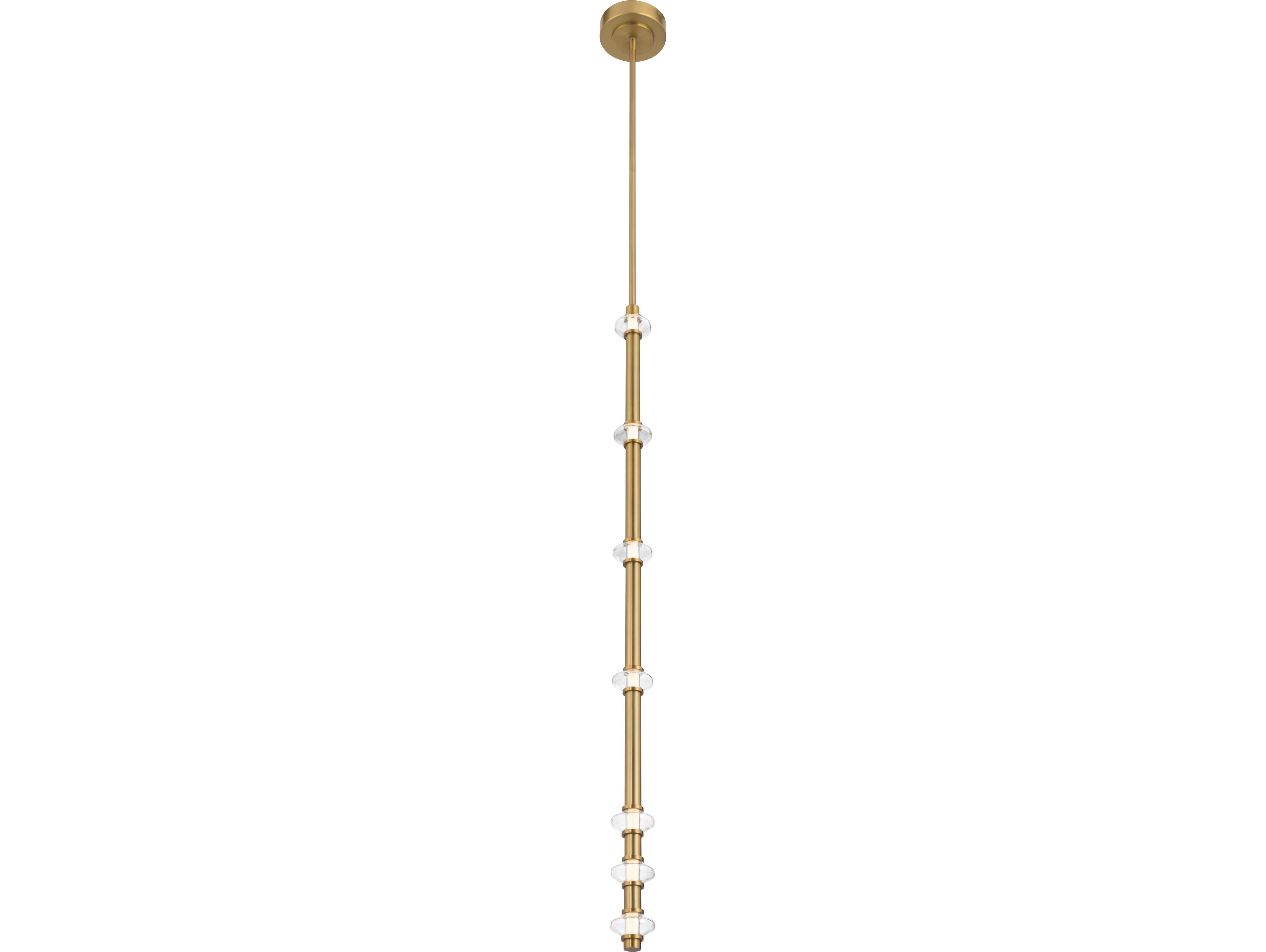 Minka Lavery Pearl Legacy Brass Linear Mini Pendant