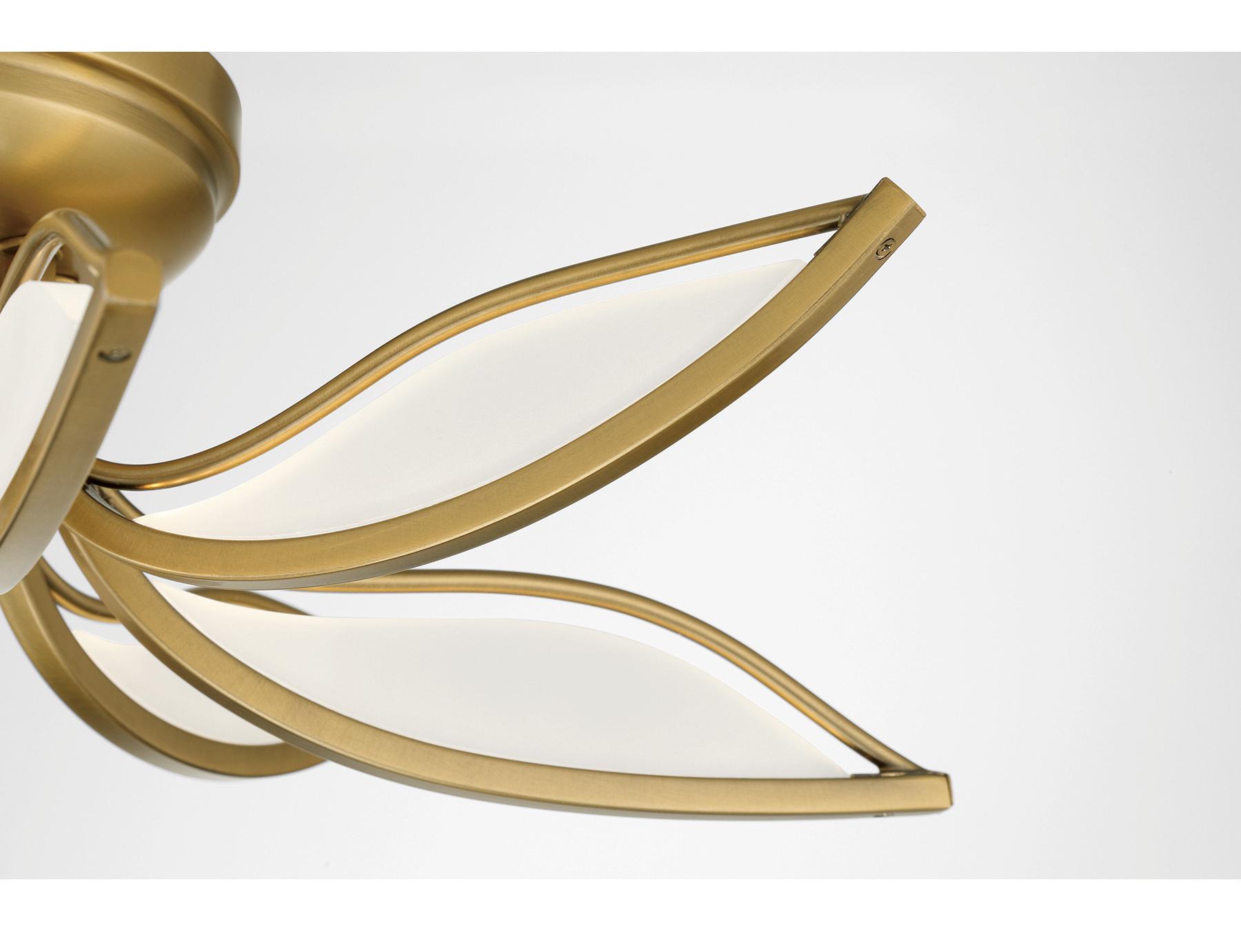 Minka Lavery Papilio Legacy Brass Flush Mount