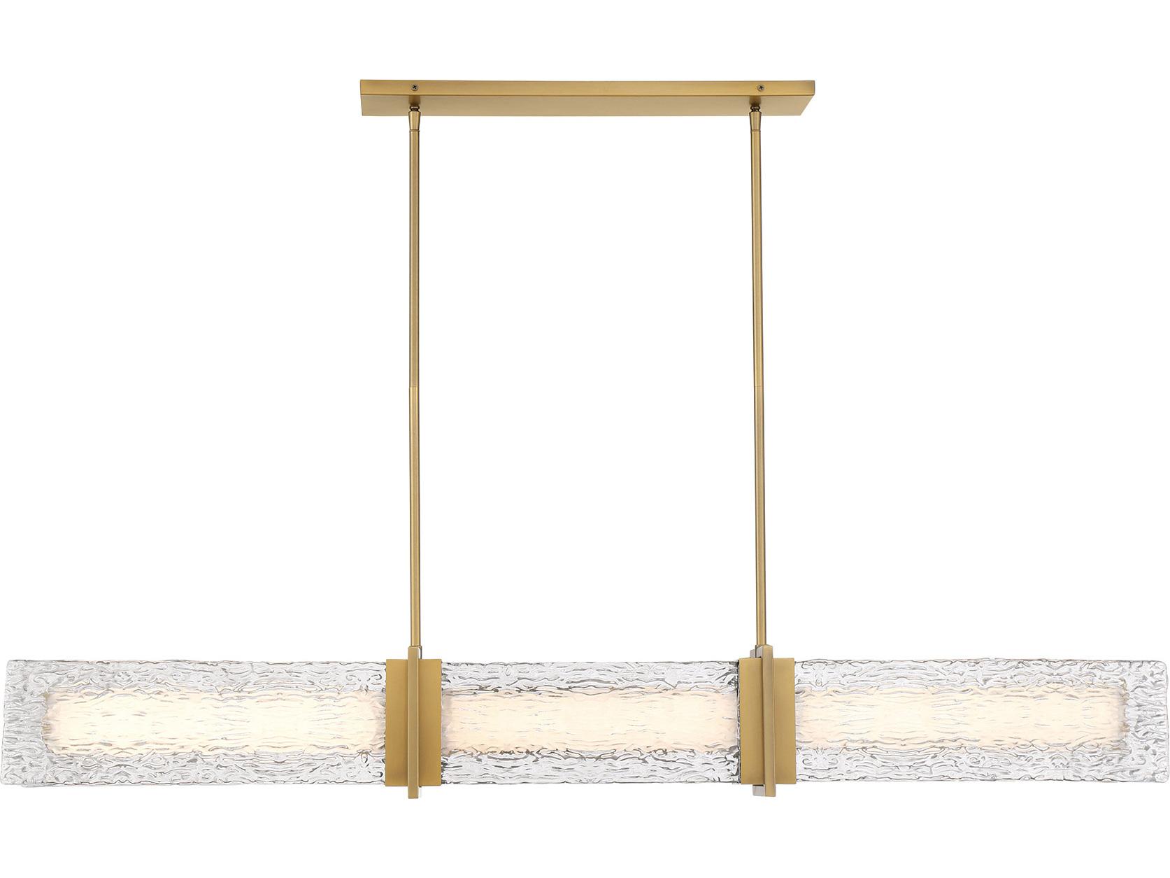 Minka Lavery Lumina Legacy Brass Linear Island Pendant