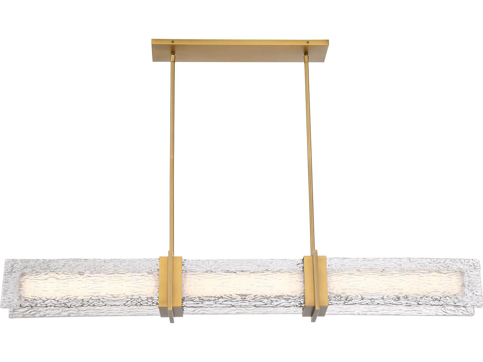 Minka Lavery Lumina Legacy Brass Linear Island Pendant