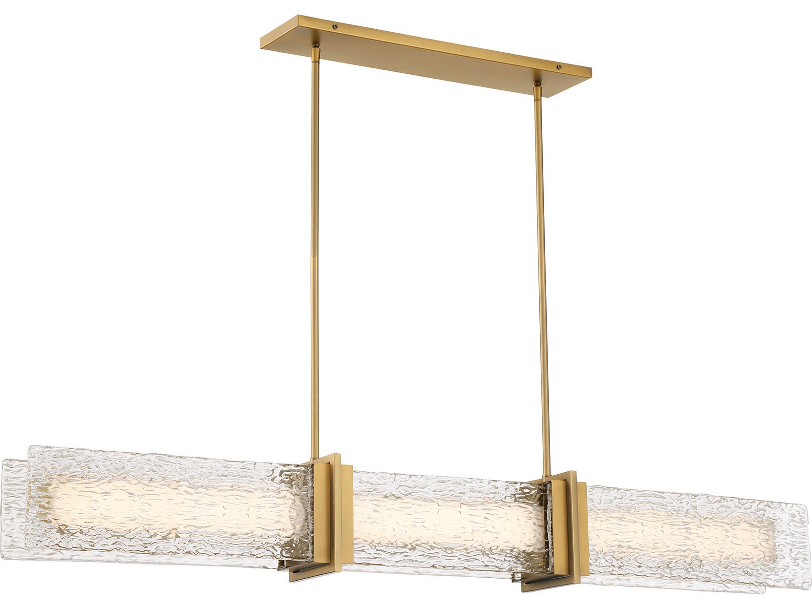 Minka Lavery Lumina Legacy Brass Linear Island Pendant