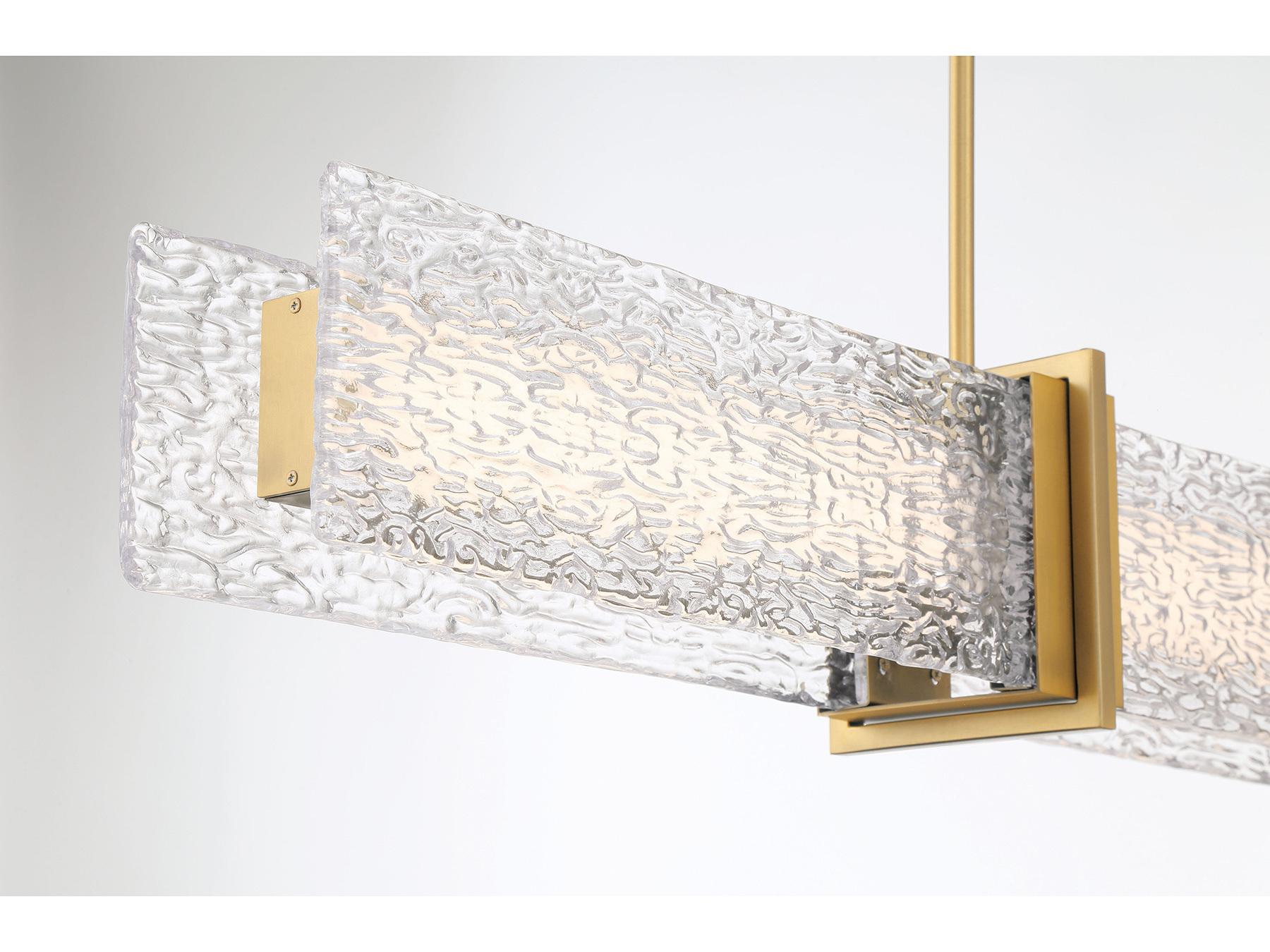 Minka Lavery Lumina Legacy Brass Linear Island Pendant