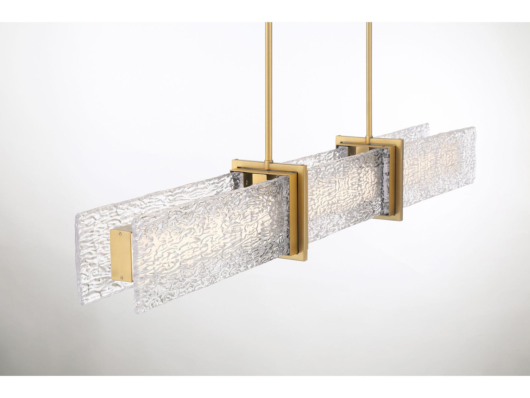 Minka Lavery Lumina Legacy Brass Linear Island Pendant