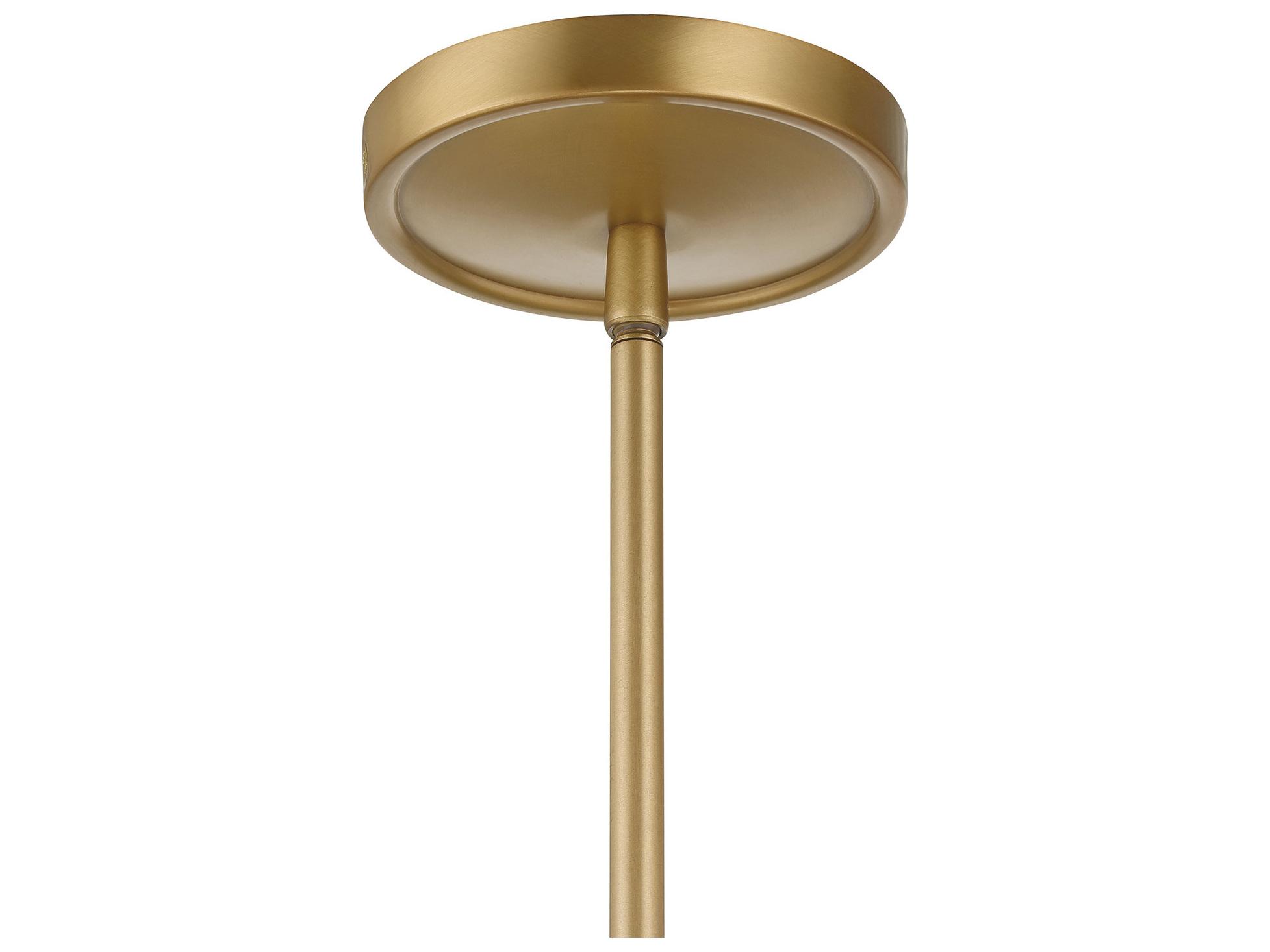 Minka Lavery Sommersby 1-Light Legacy Brass Matte Coal Dome Mini Pendant