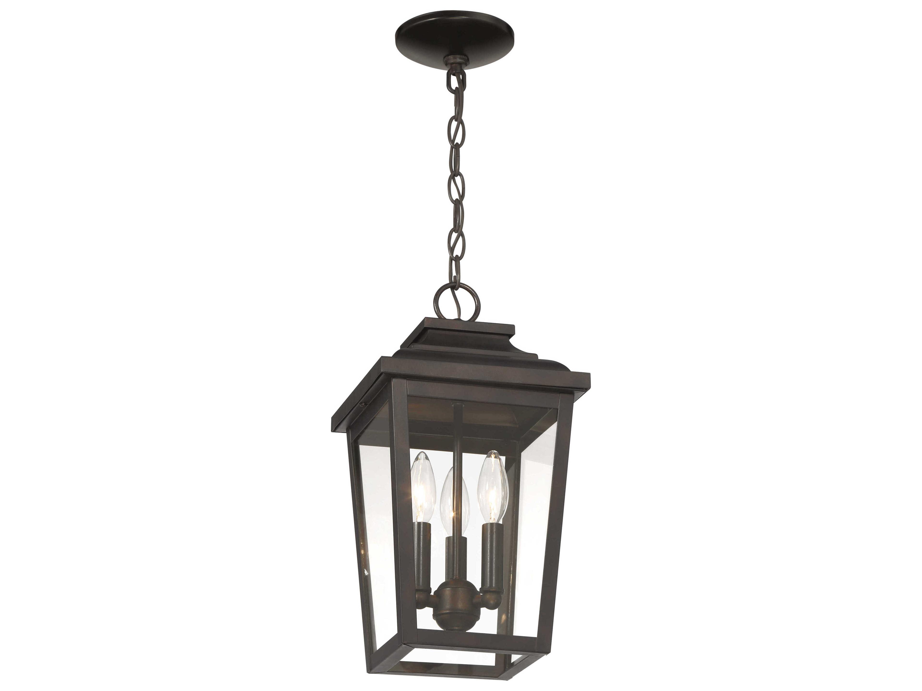 Minka Lavery Irvington Manor 3-Light Outdoor Hanging Light