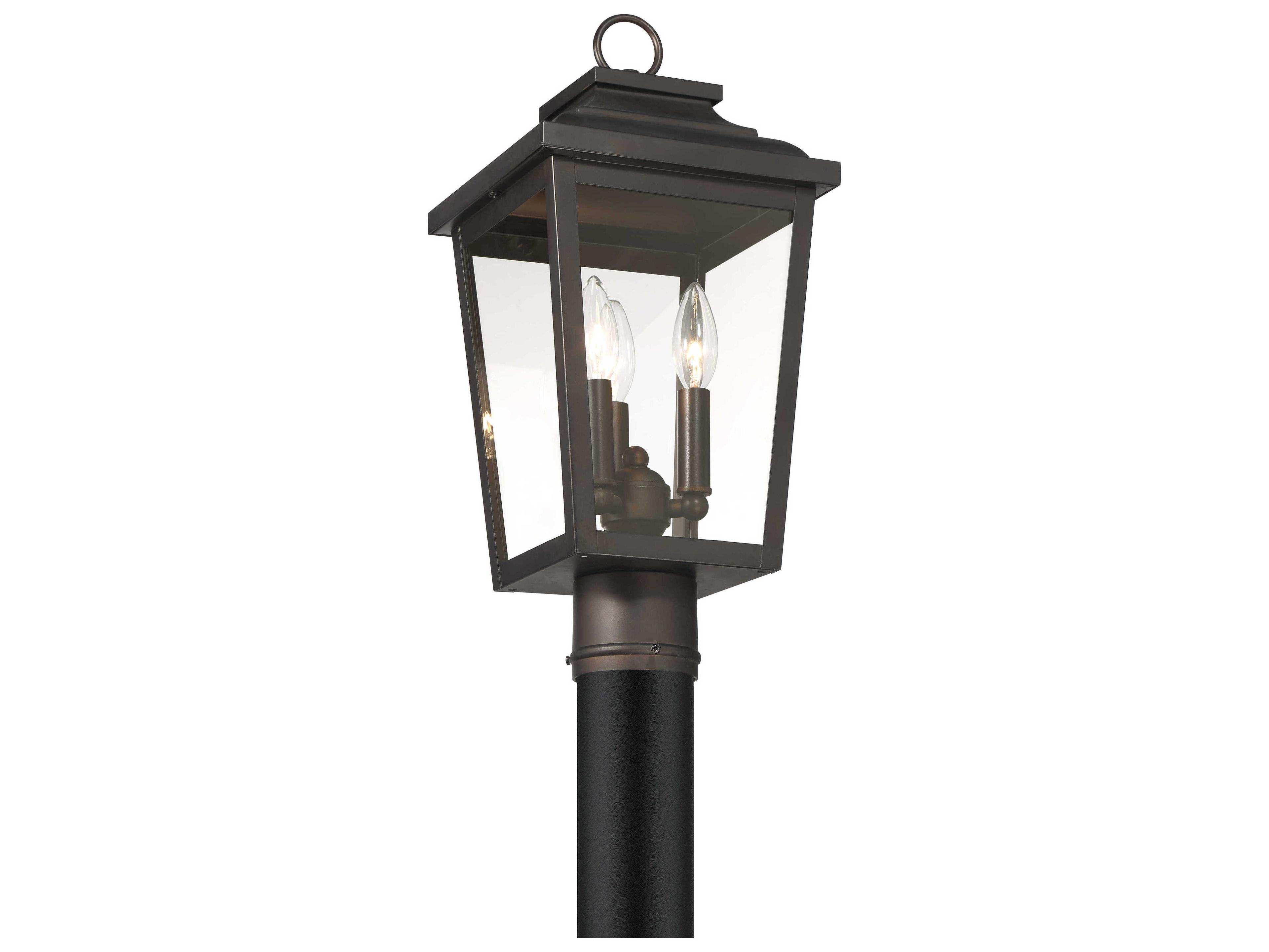 Minka Lavery Irvington Manor 3-Light Outdoor Post Light
