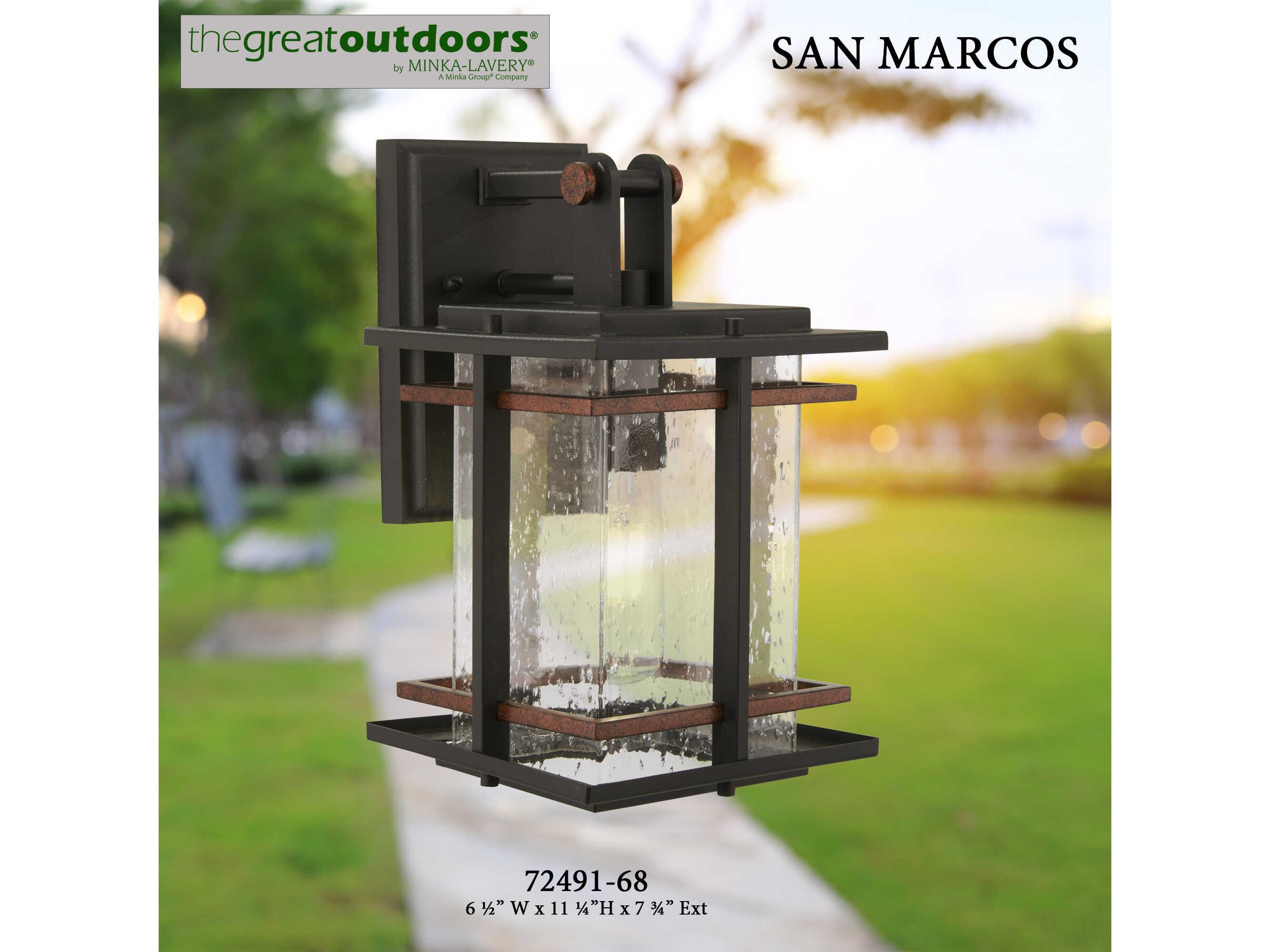 Minka Lavery San Marcos 1 - Light Outdoor Wall Light