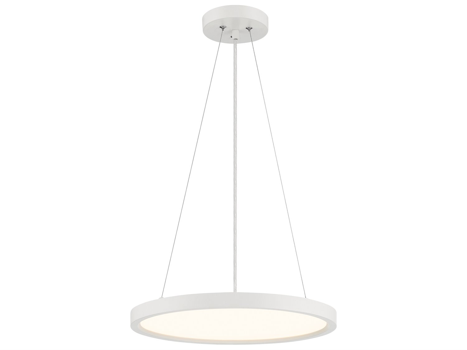 Minka Lavery Vantage 1-Light White LED Pendant