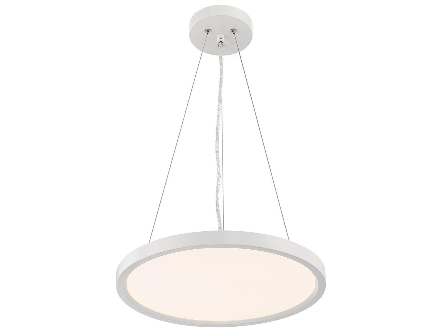 Minka Lavery Vantage 1-Light White LED Pendant