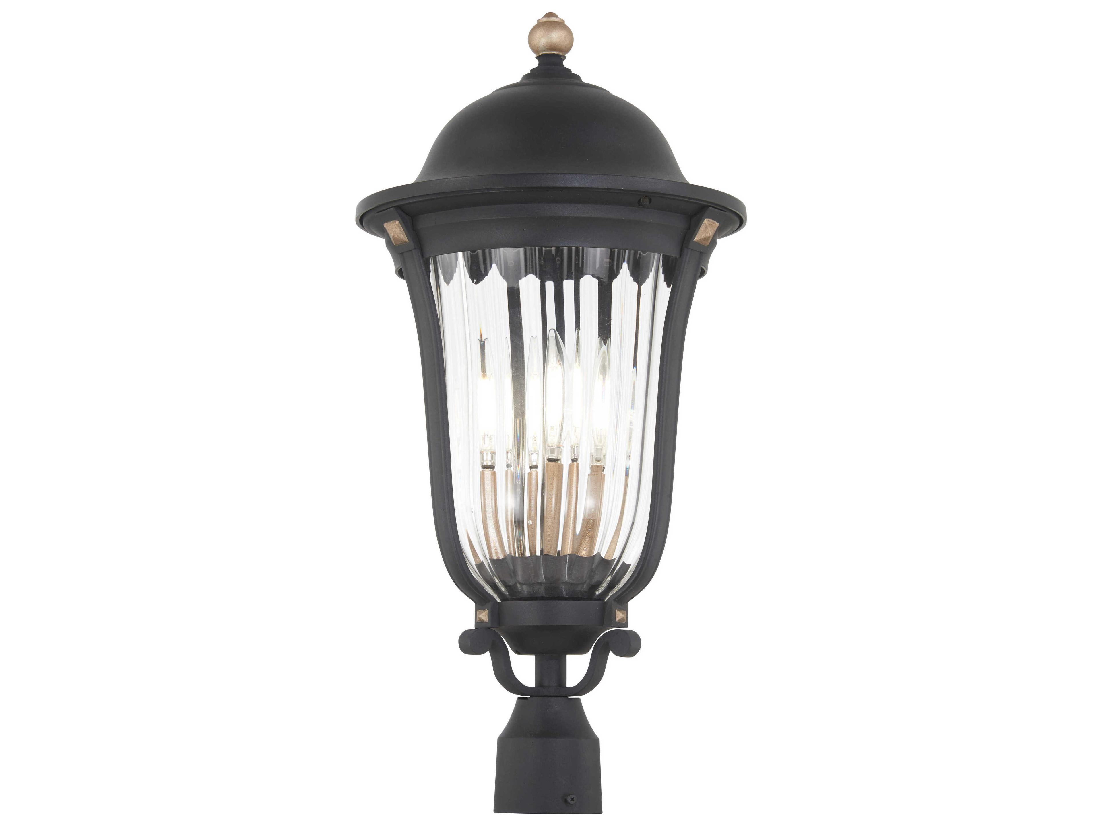 Minka Lavery Peale Street 4-Light Outdoor Post Light