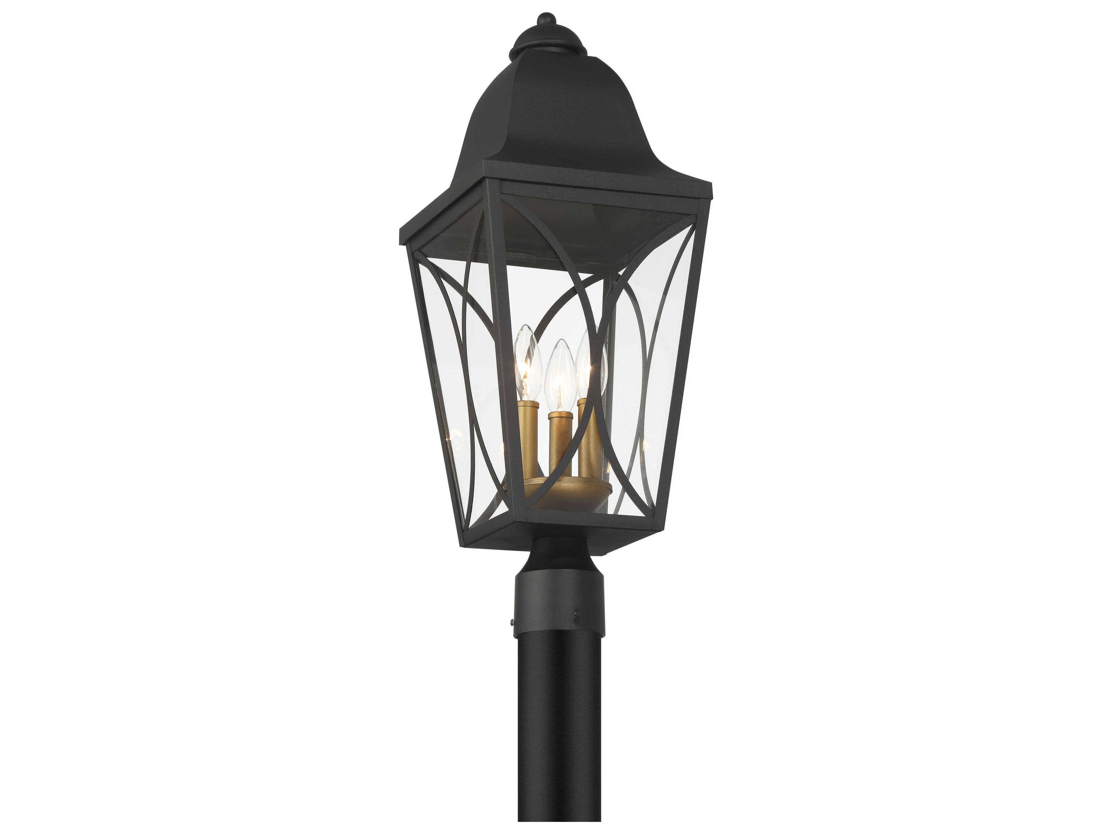 Minka Lavery Cardigan 3-Light Outdoor Post Light
